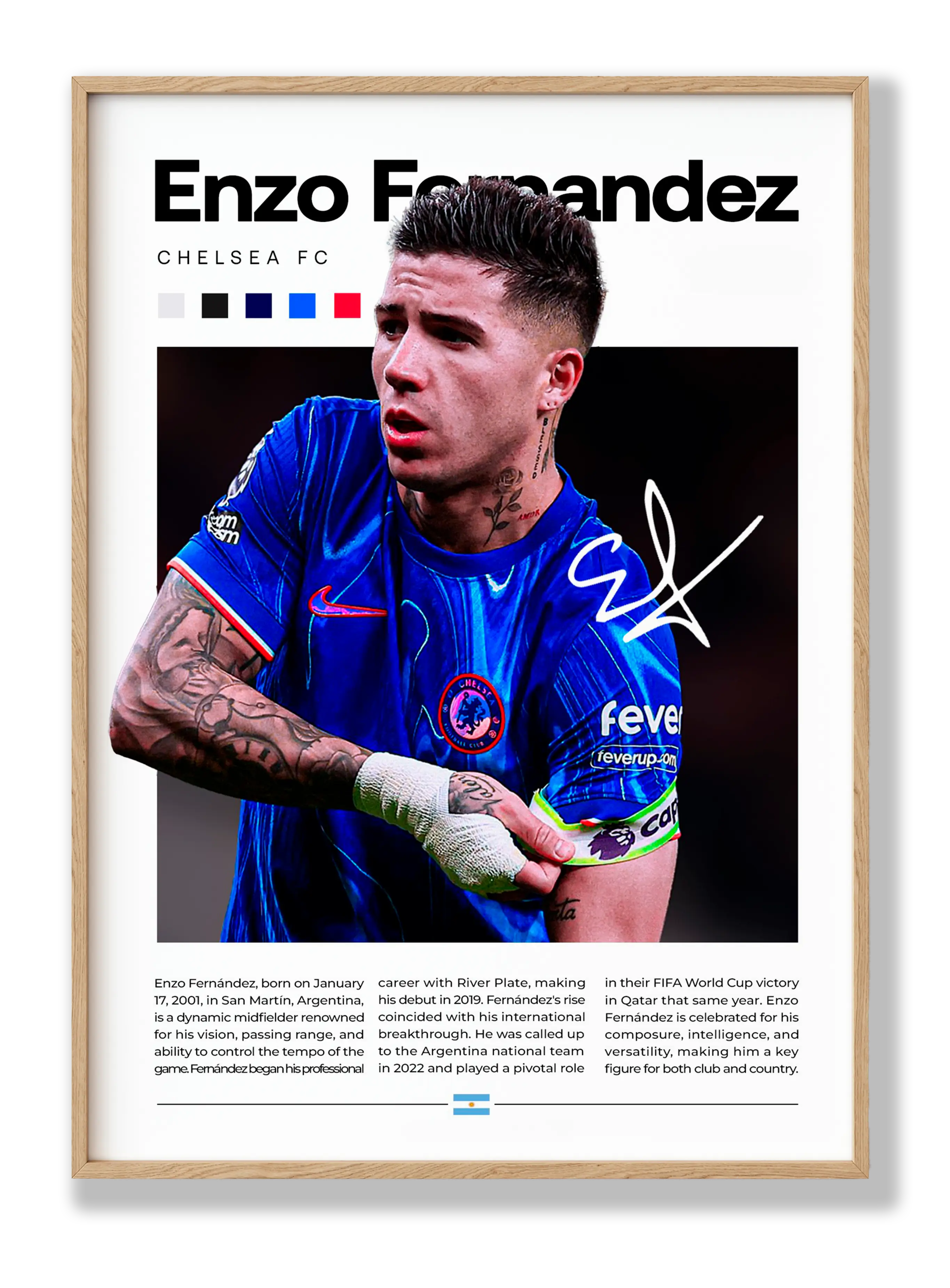 Enzo Fernandez Poster