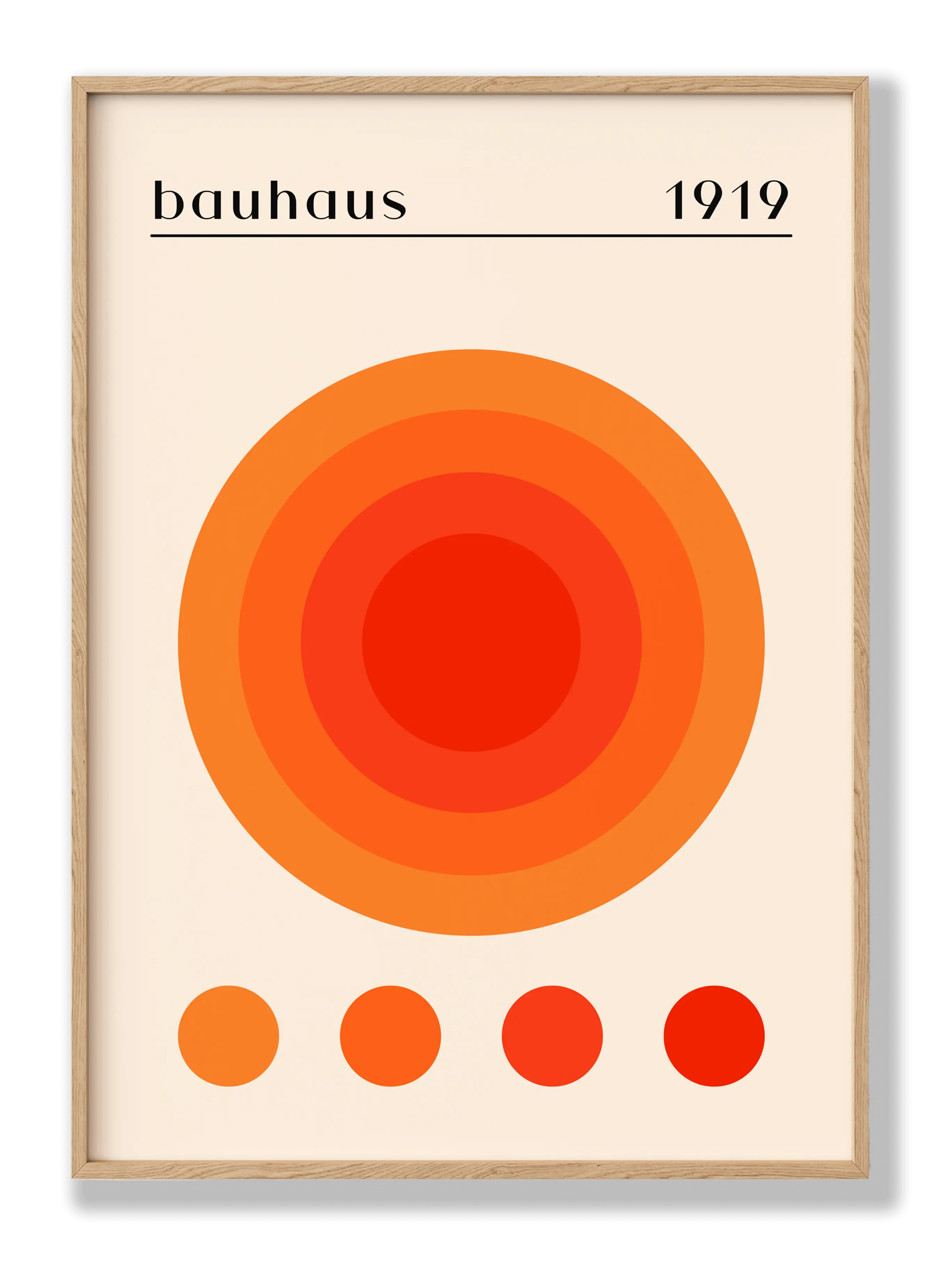 Bauhaus Color Change Poster