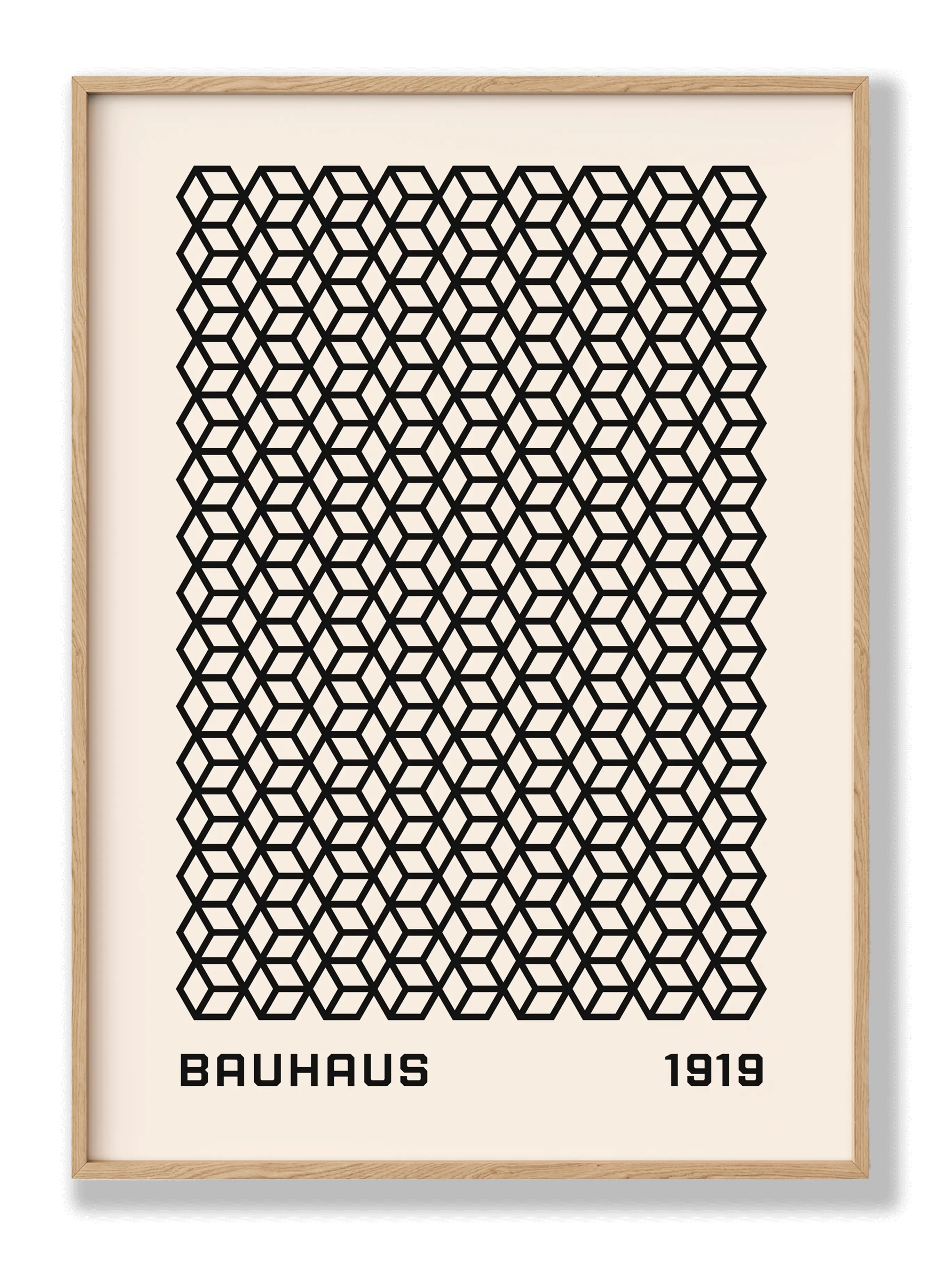 Bauhaus-Würfel Poster
