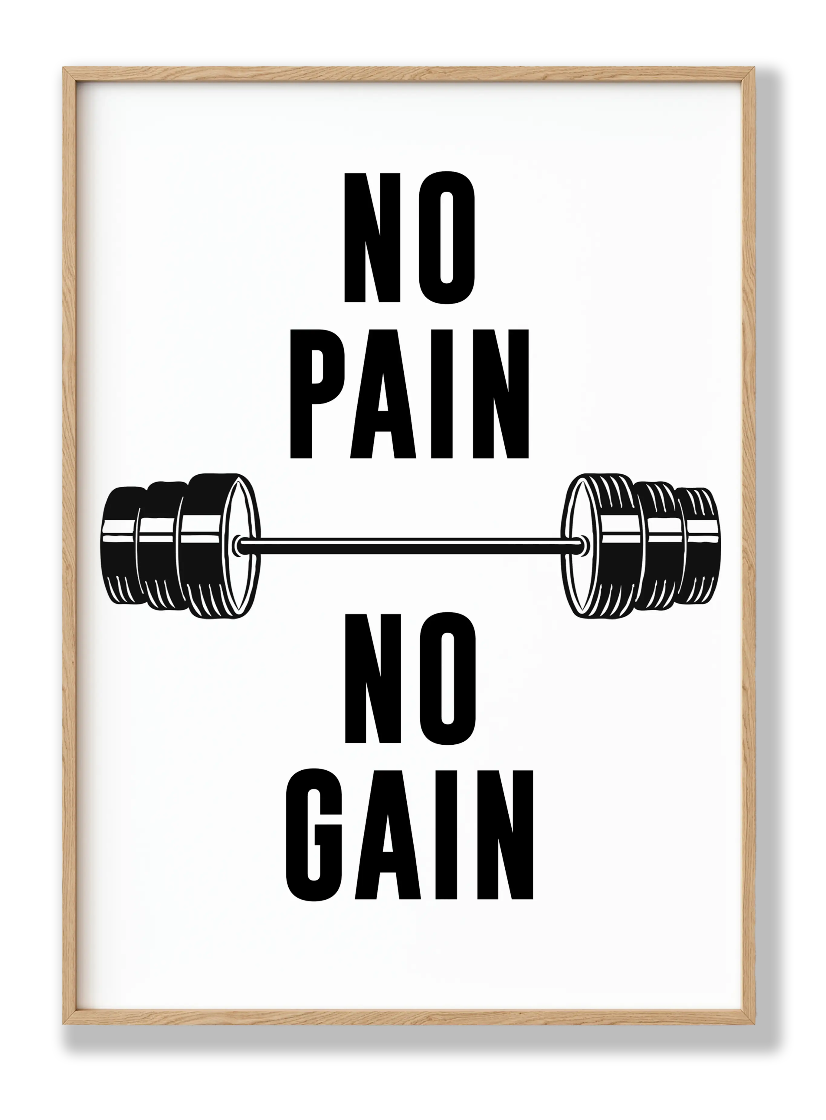 No Pain No Gain Plakat