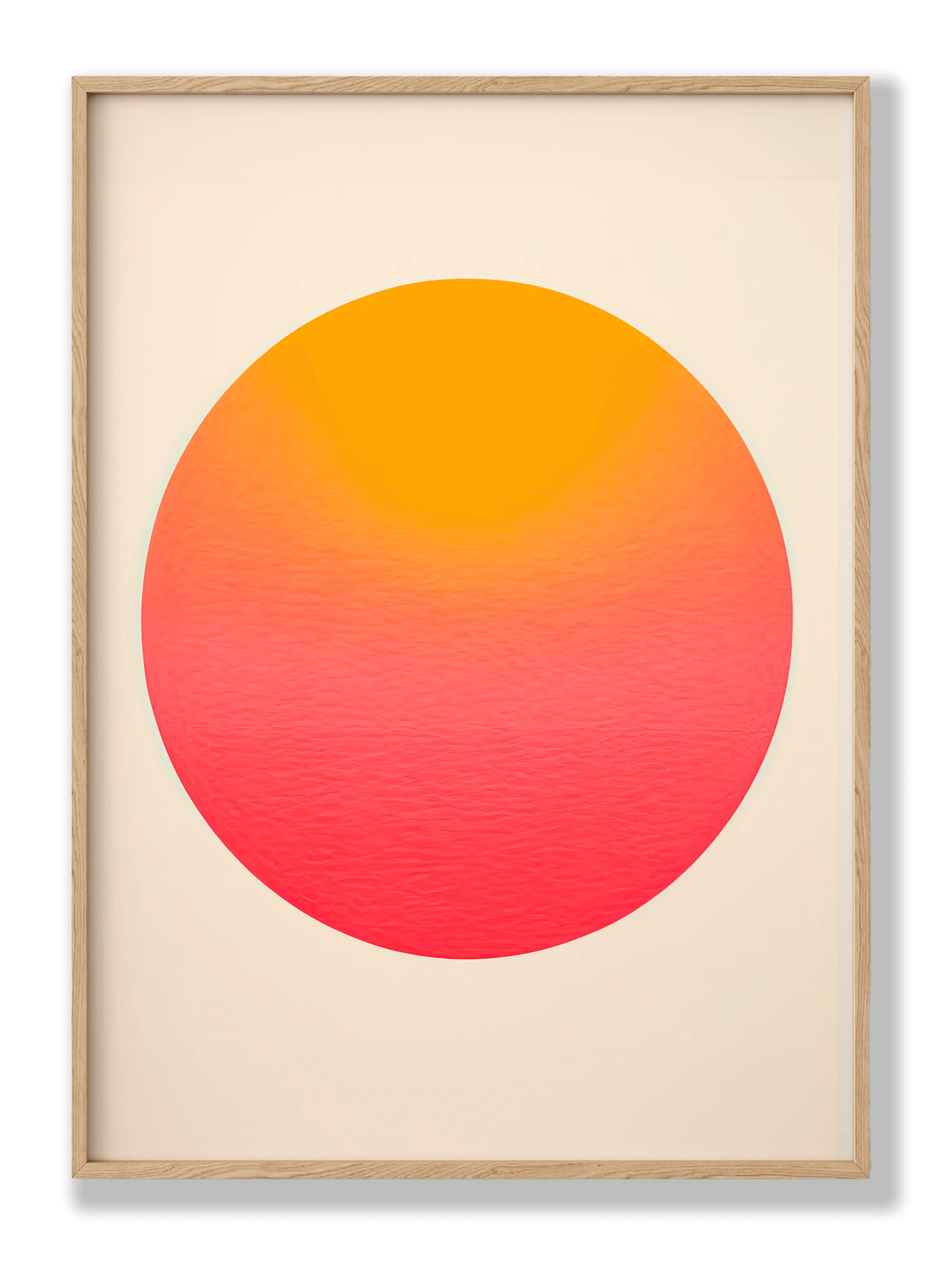 Sunset Circle Poster