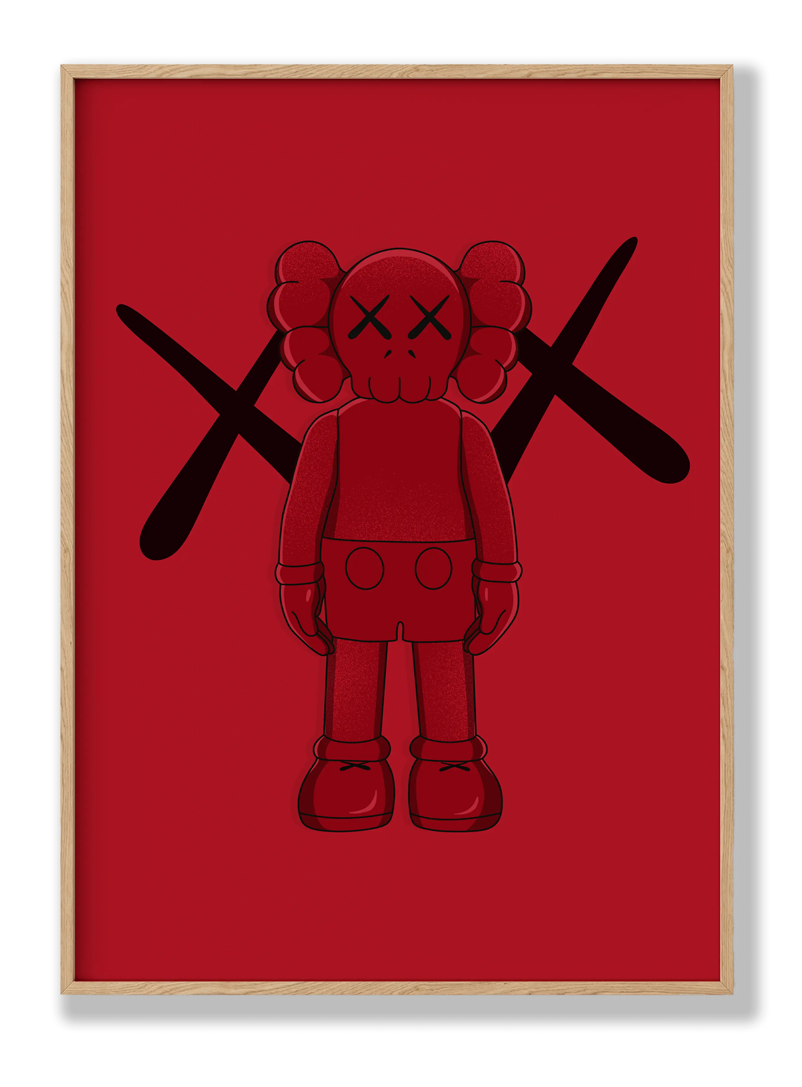 Red KAWS