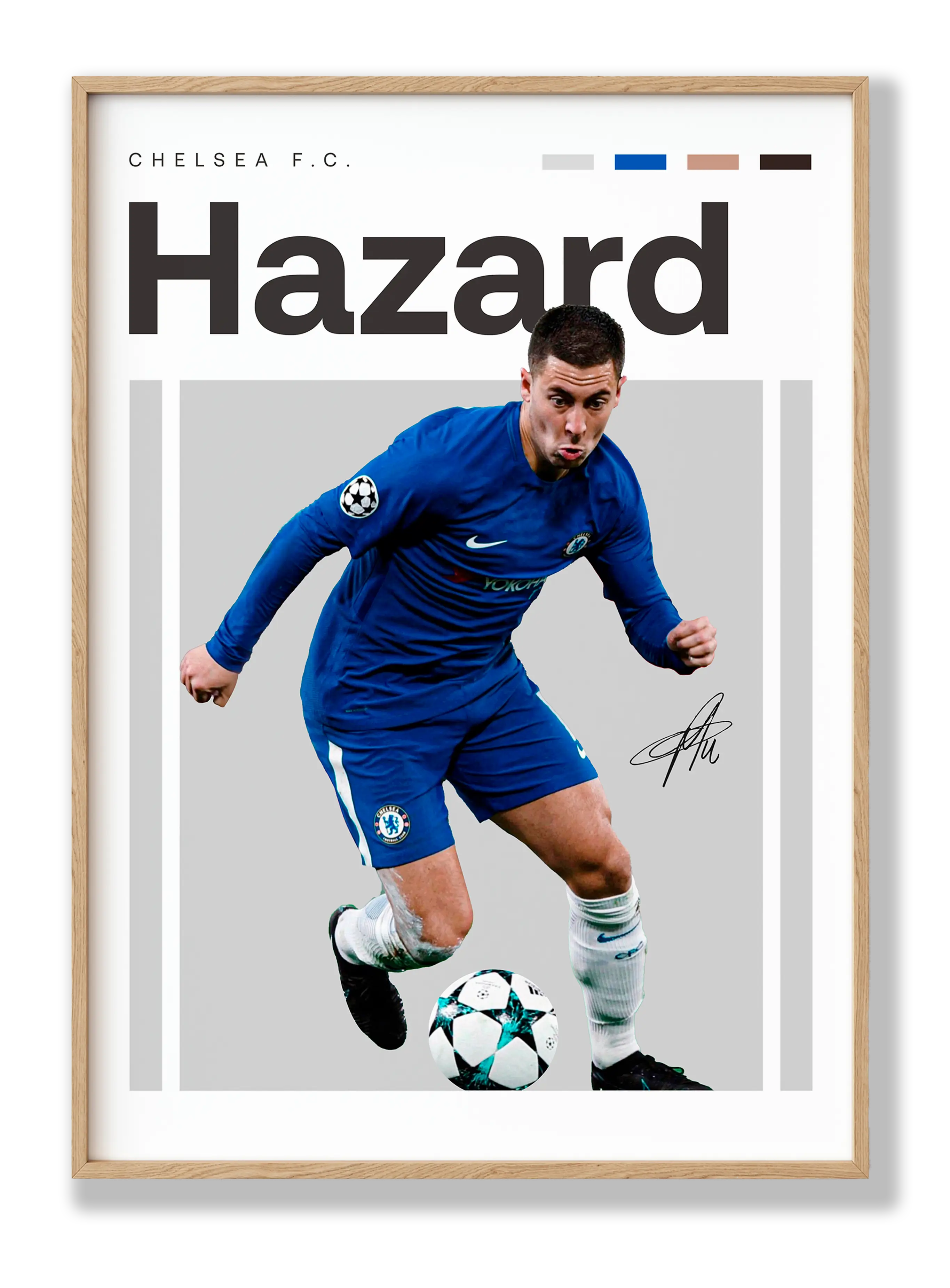 Eden Hazard Poster