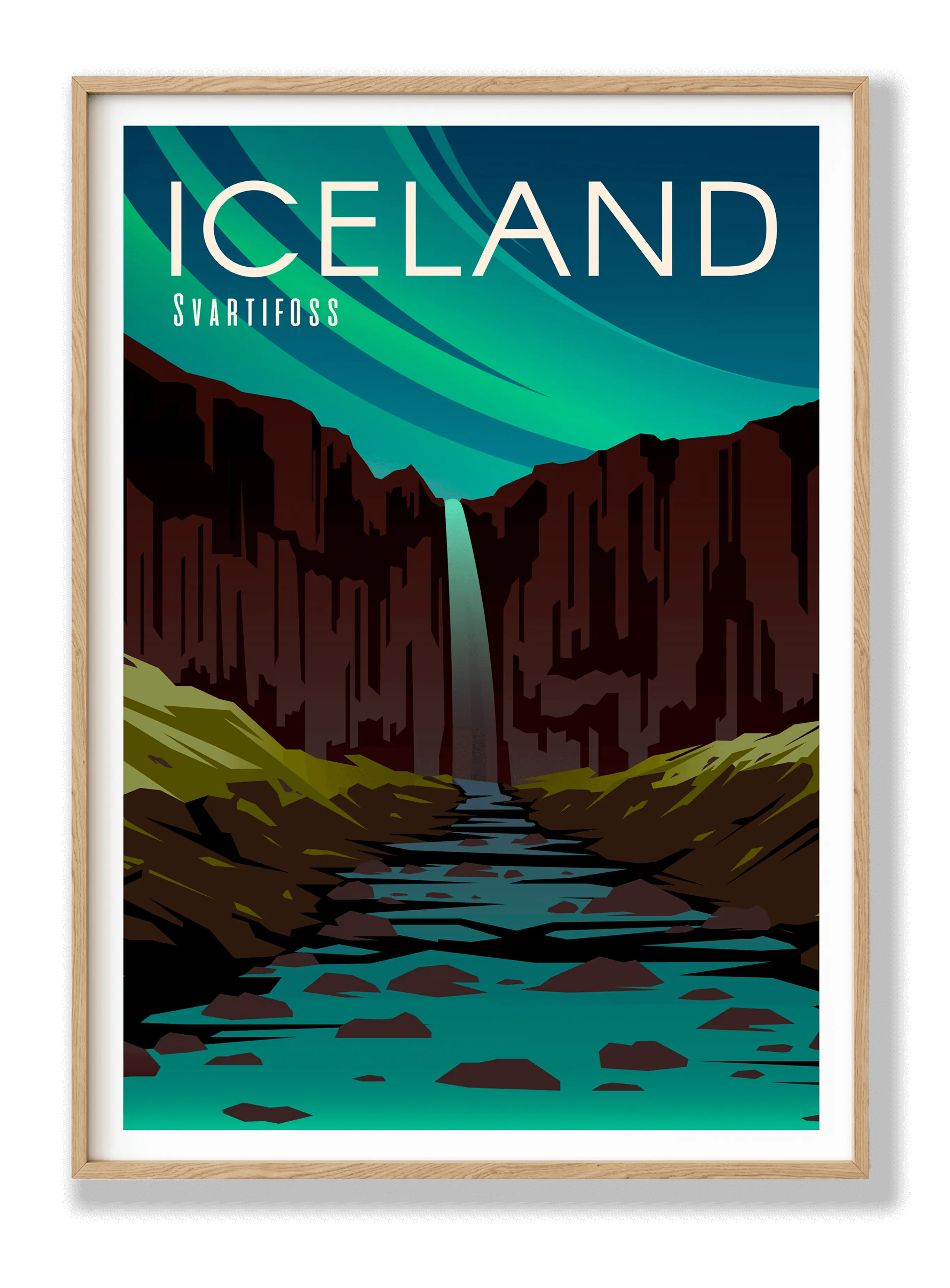 Poster Svartifoss