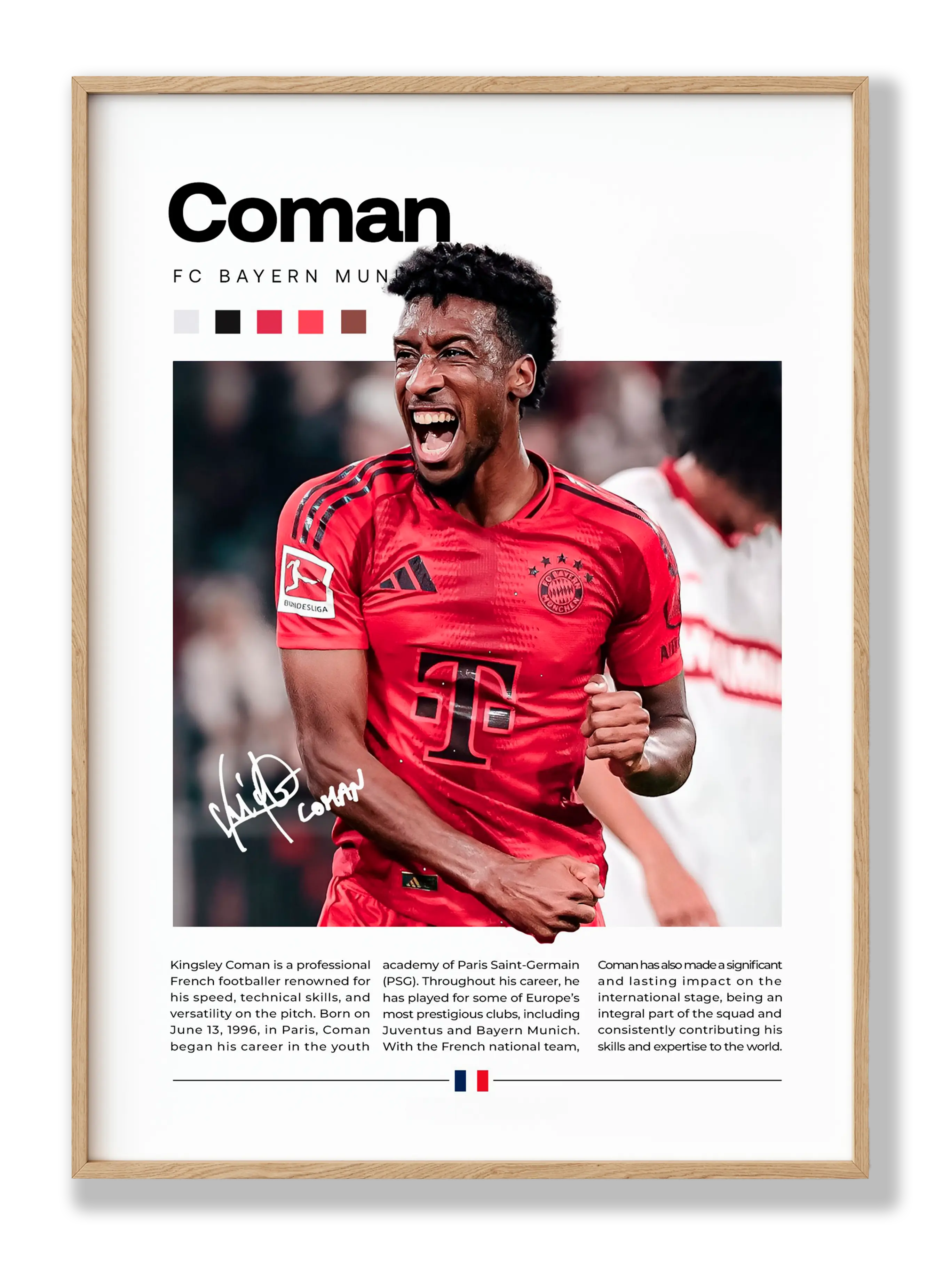 Kingsley Coman Poster