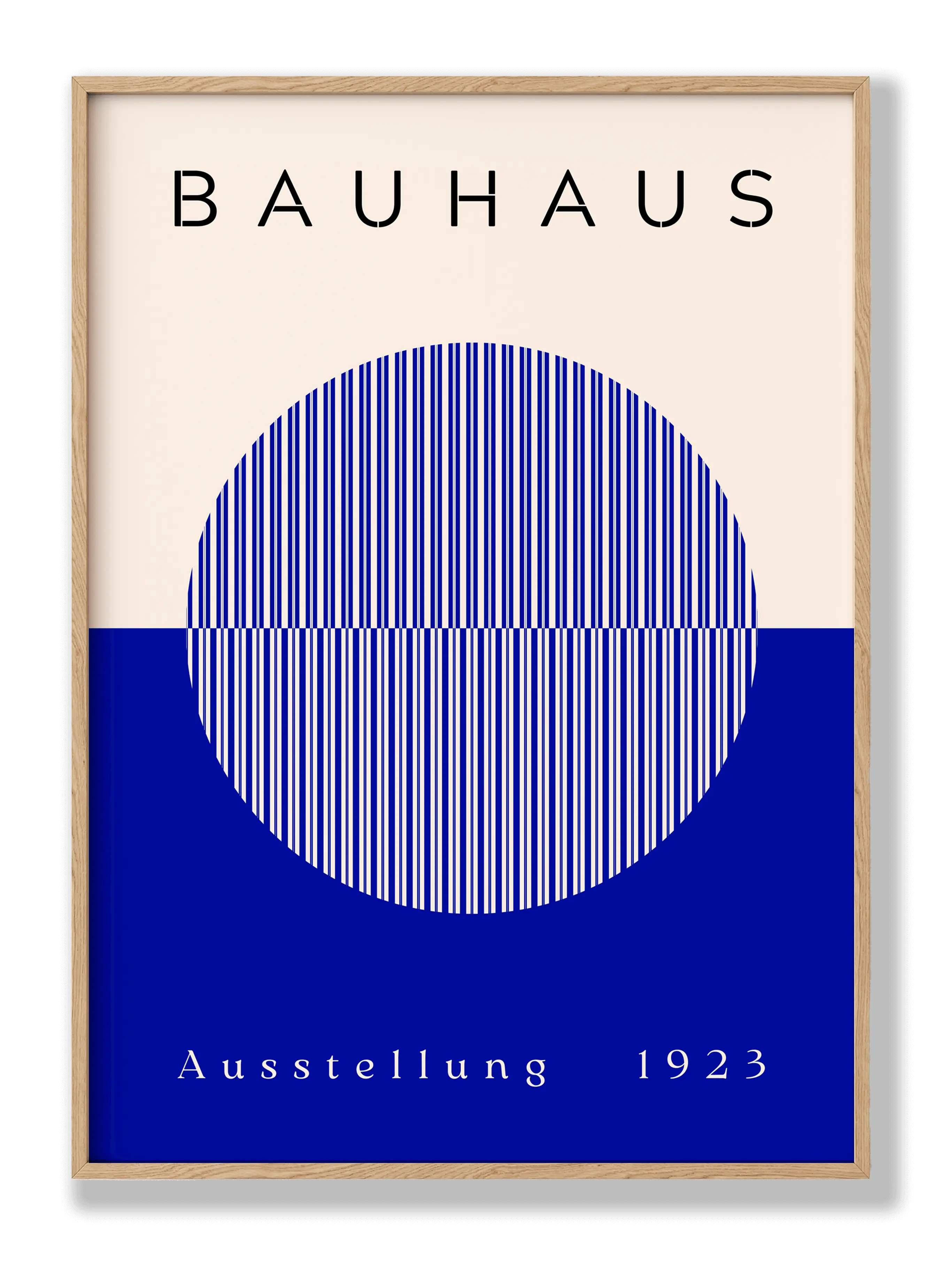 Bauhaus Blaues Meer Poster