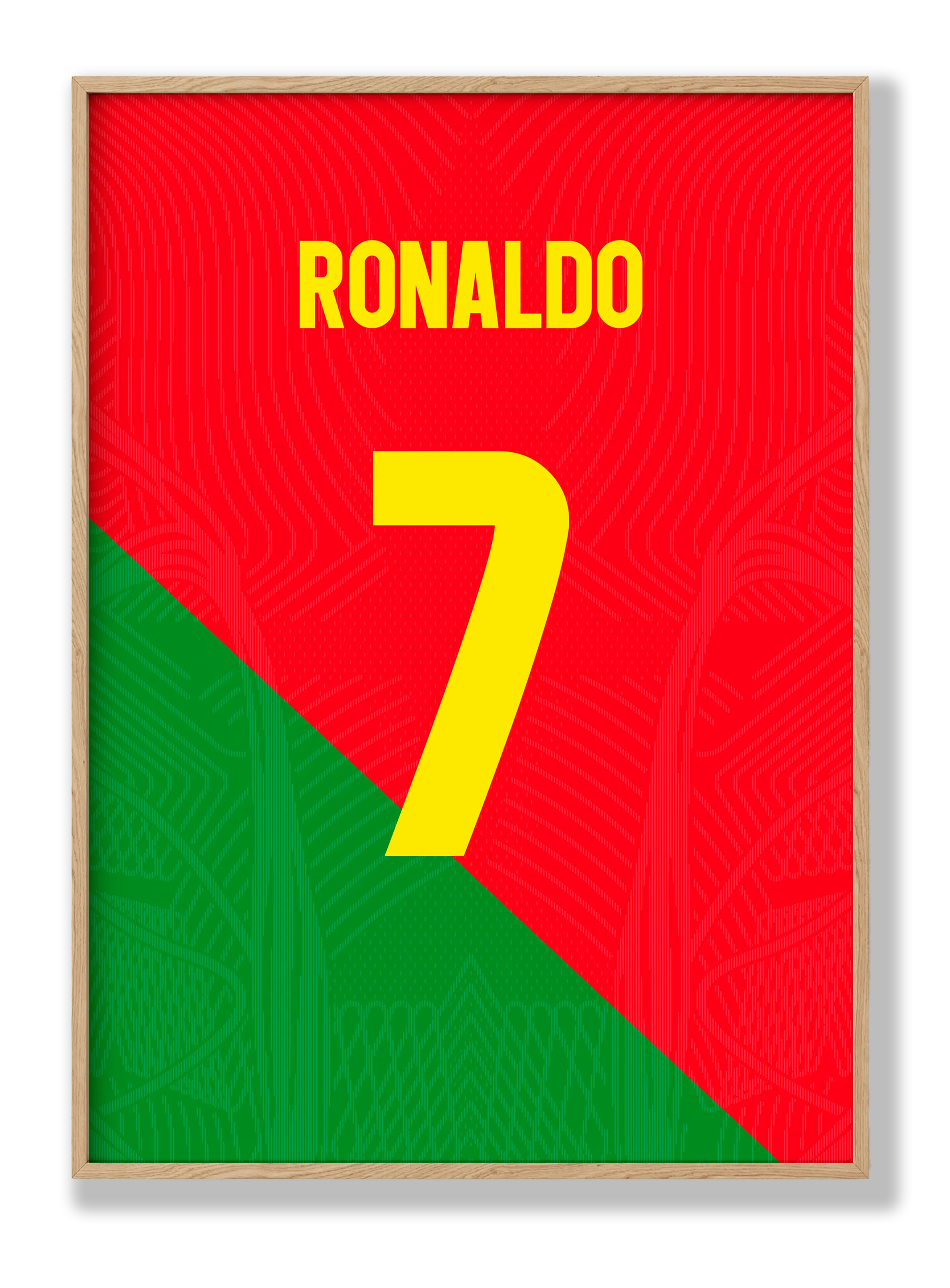 Cristiano Ronaldo Shirt Plakat
