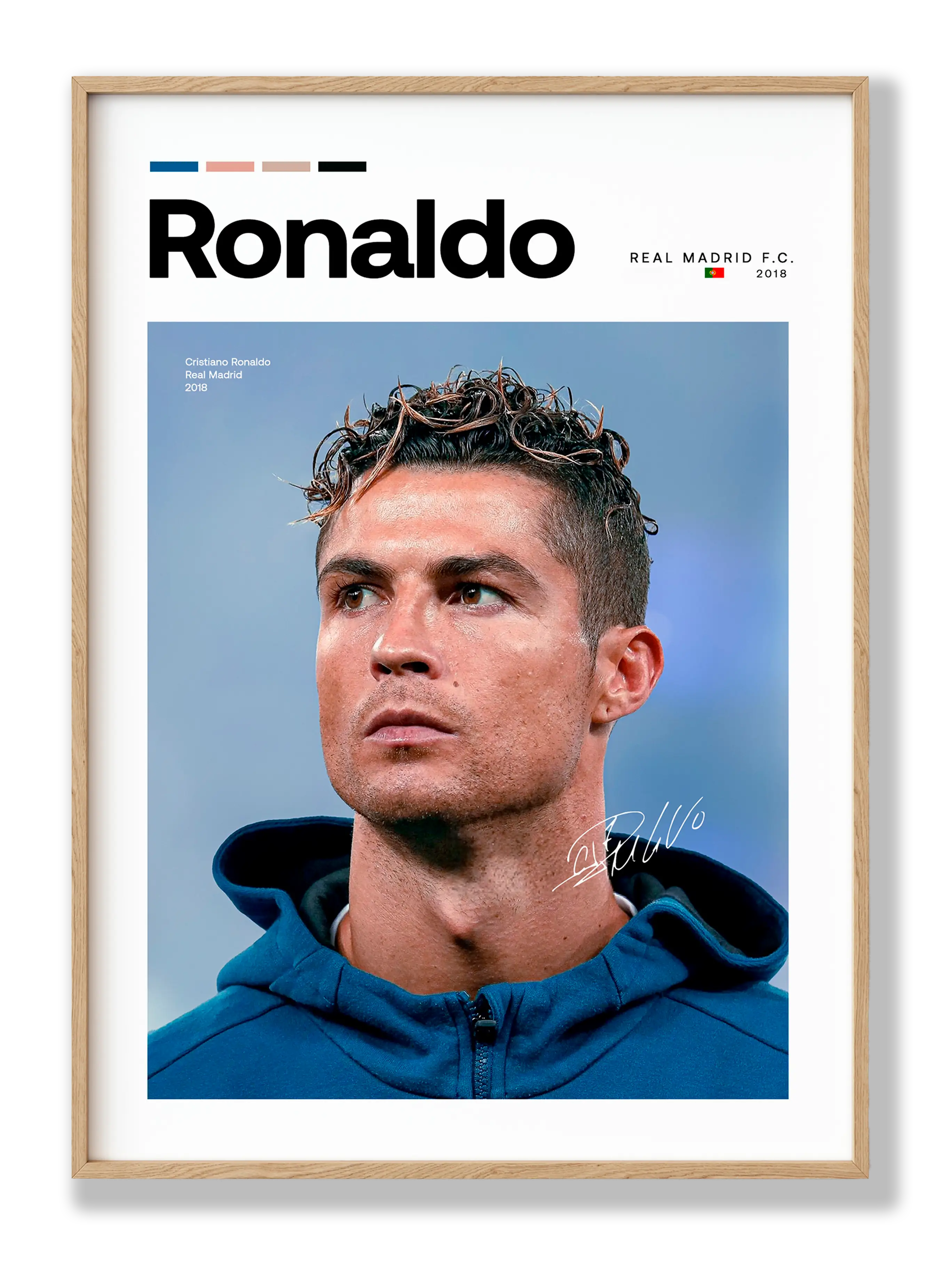 Cristiano Ronaldo No. 5 Plakat