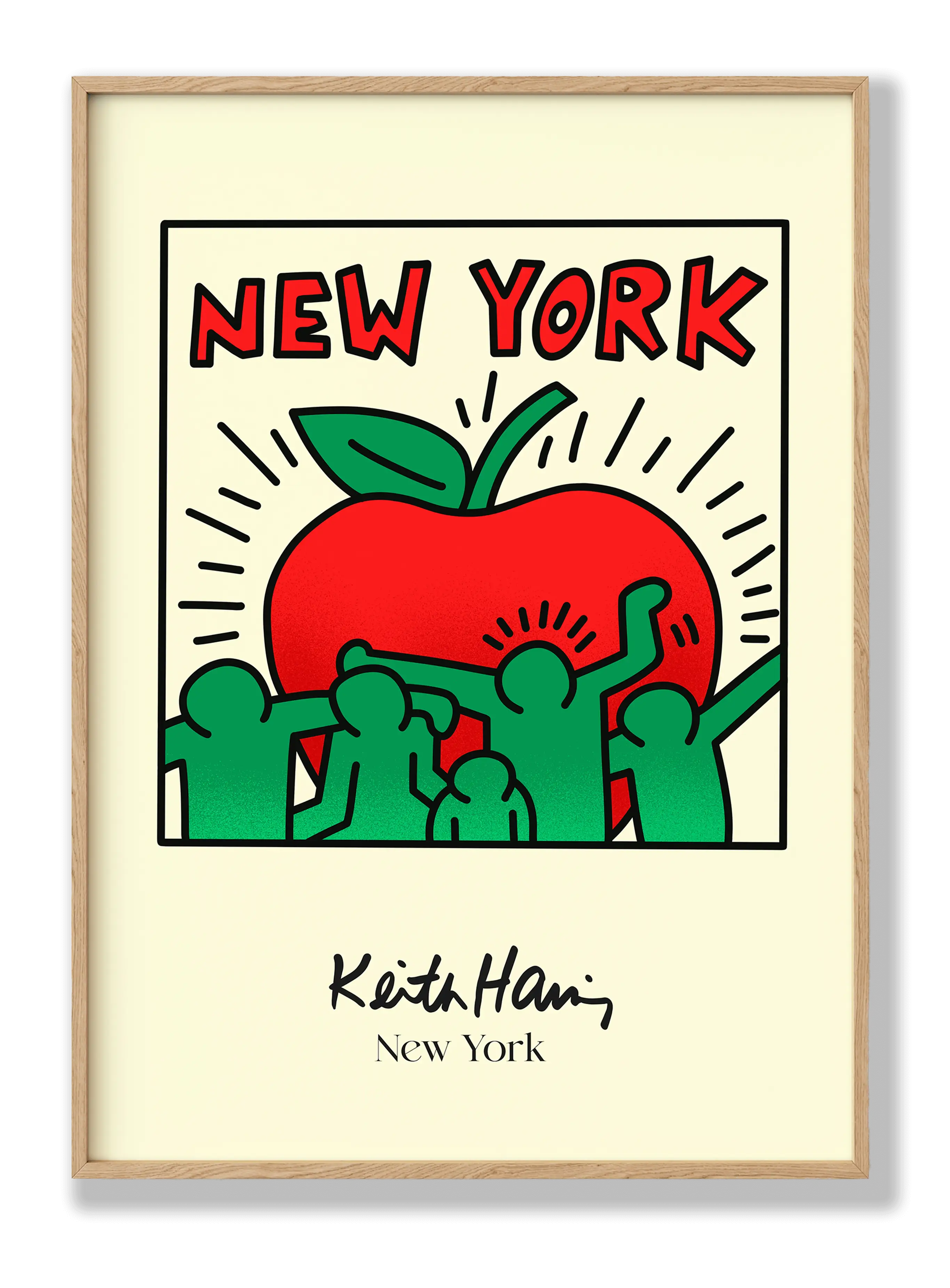 Keith Haring ''New York'' Plakat