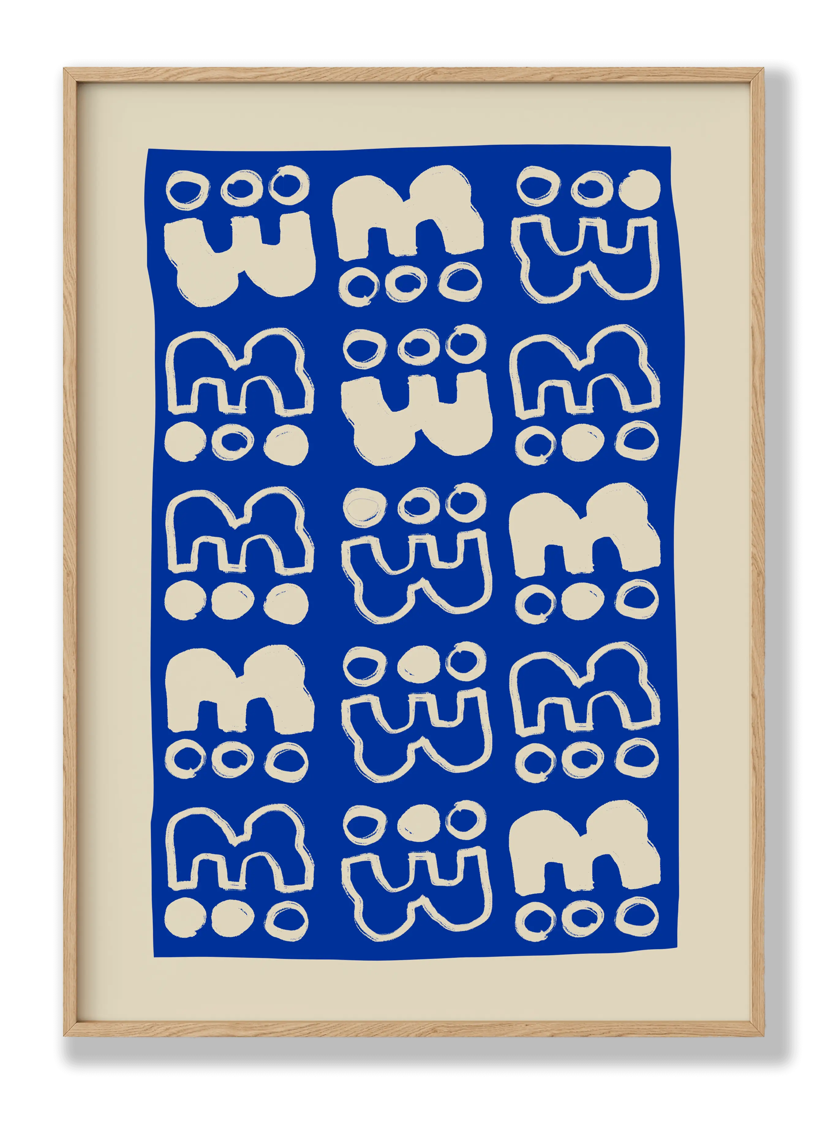 Beige Ws Poster
