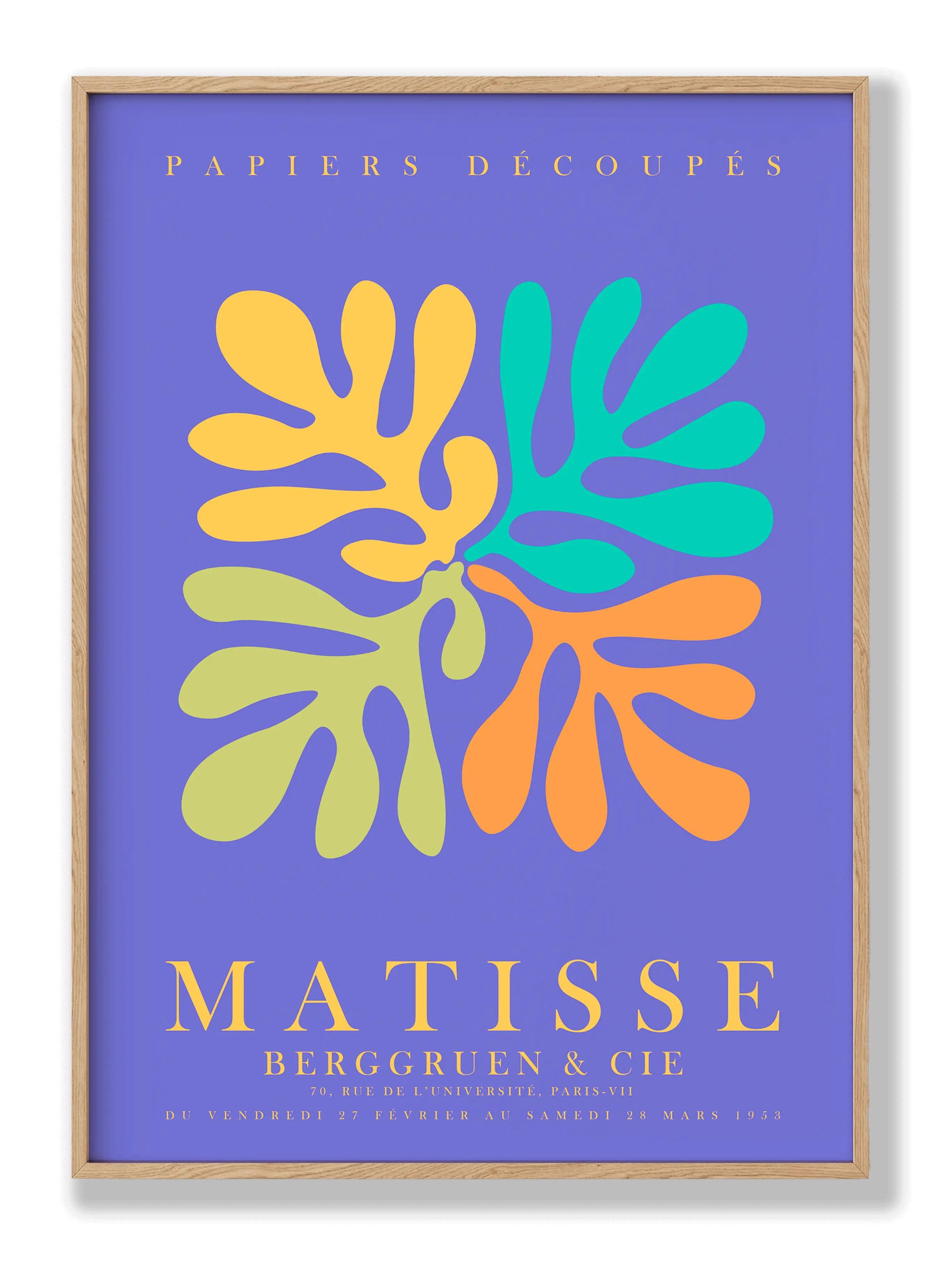 Henri Matisse - Purple Poster
