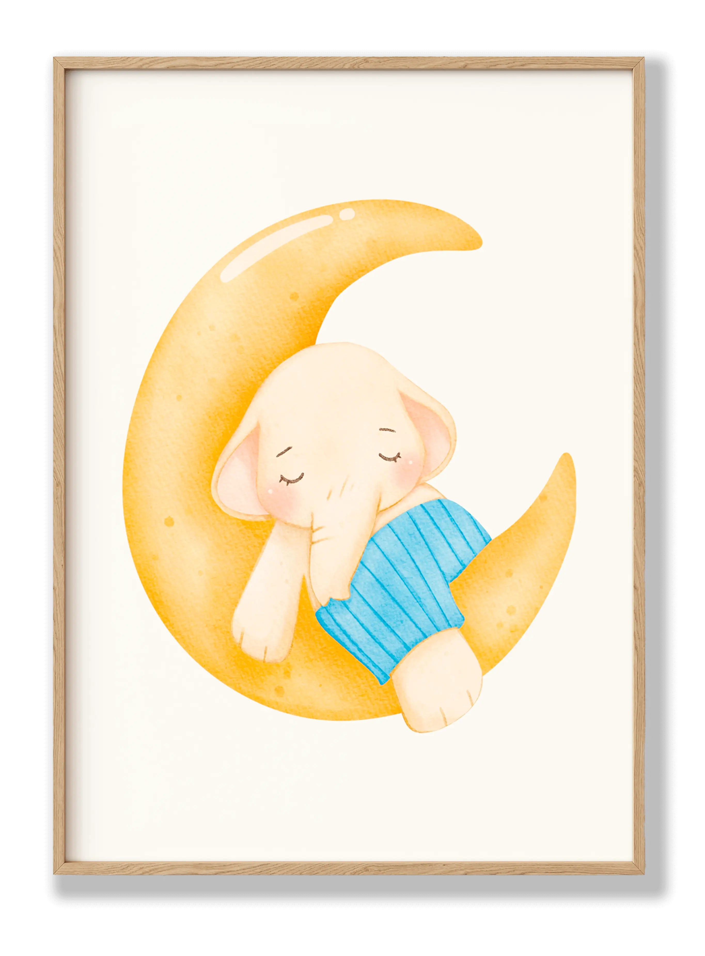 Sleeping Elephant Plakat