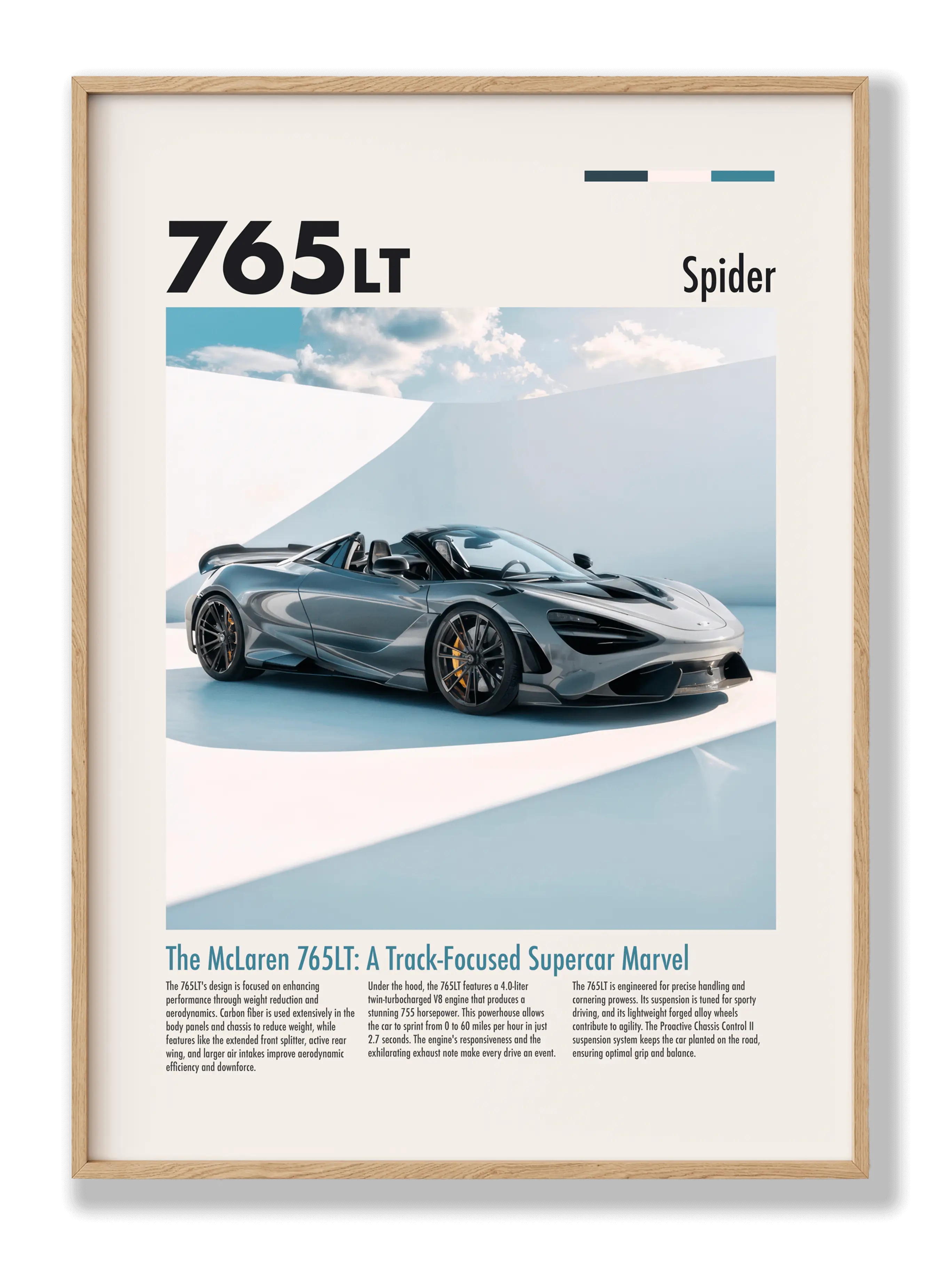 McLaren 765LT Plakat