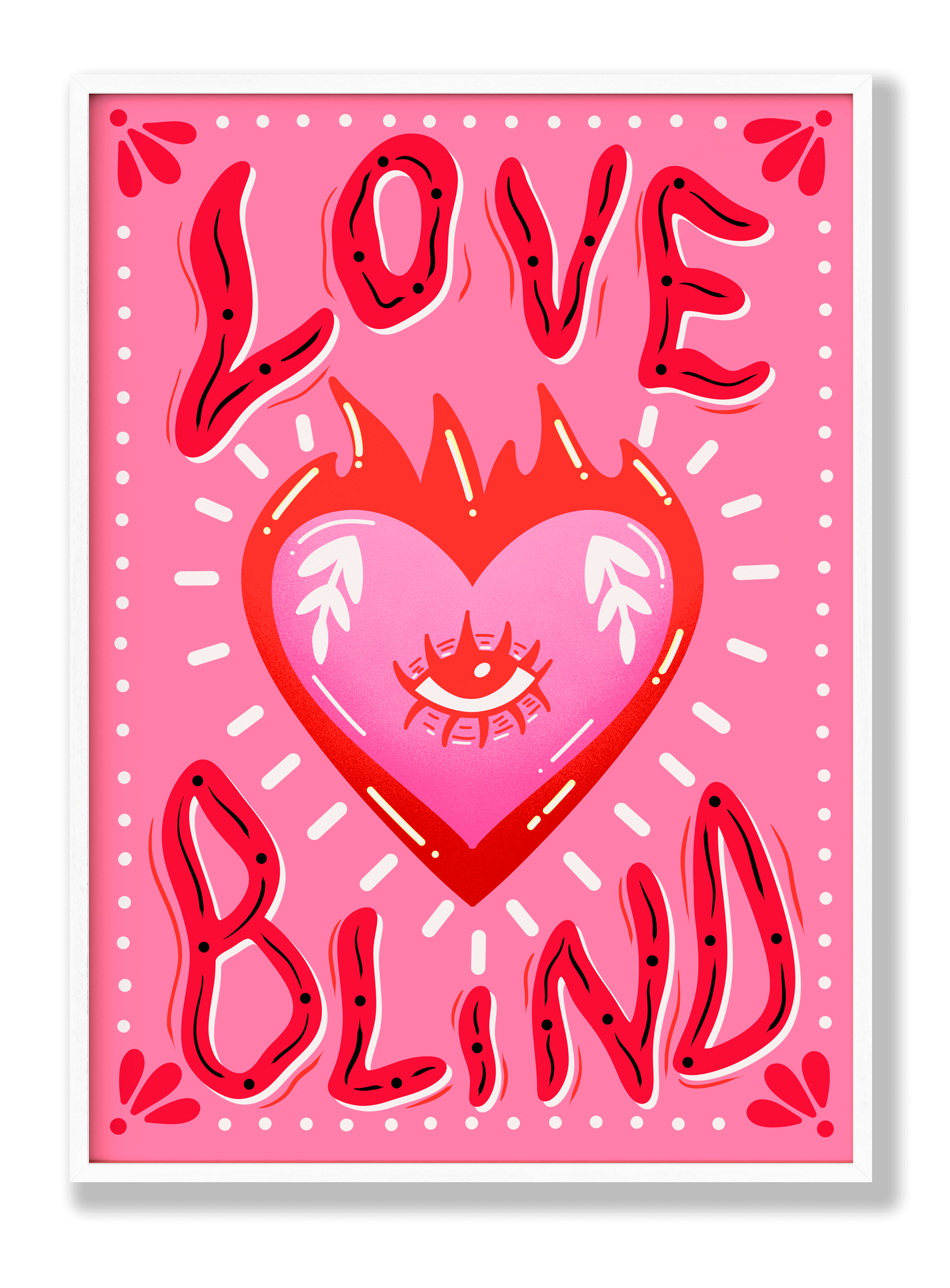 Liebe blind Poster