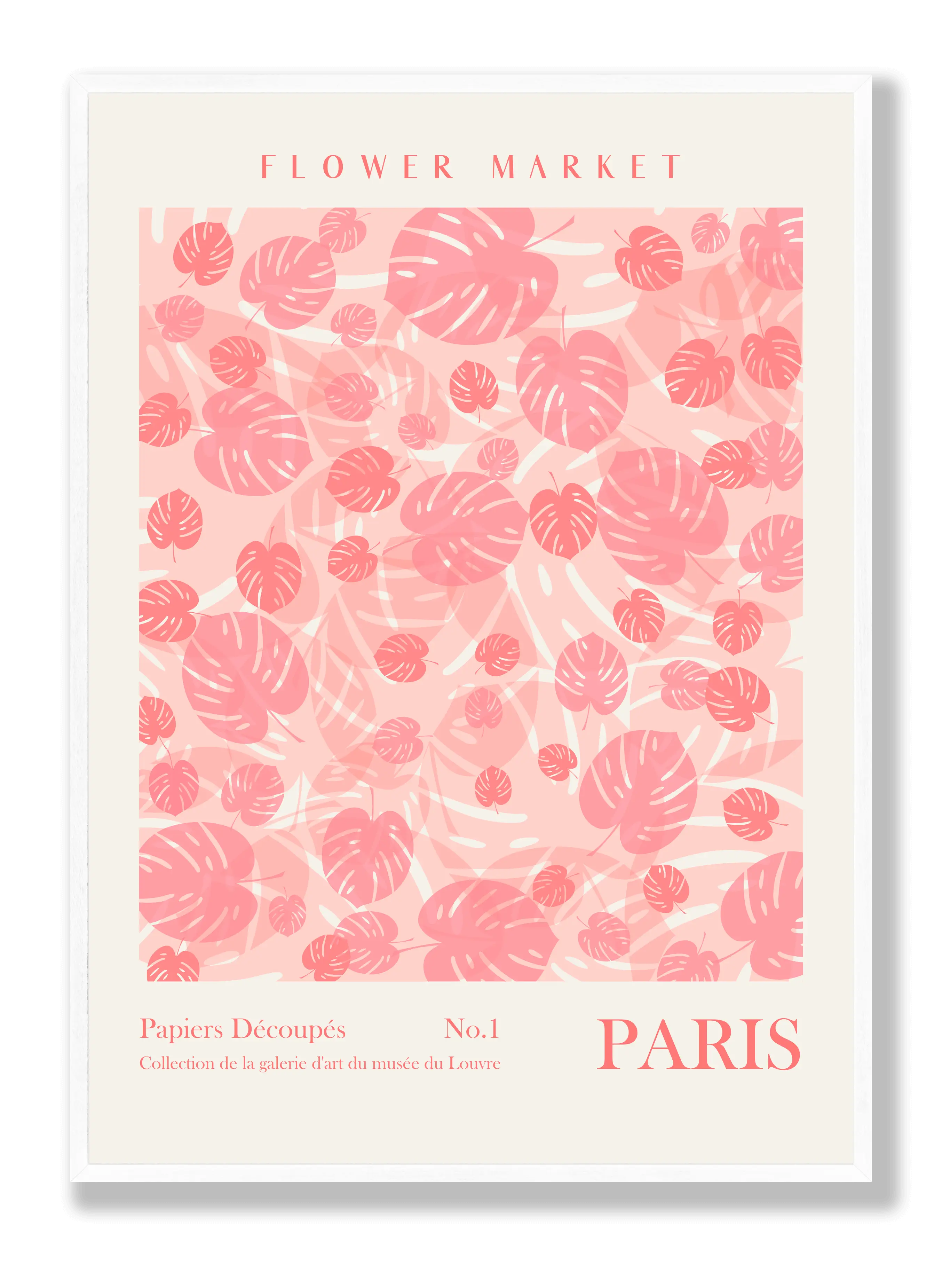 Blumenmarkt Paris Poster