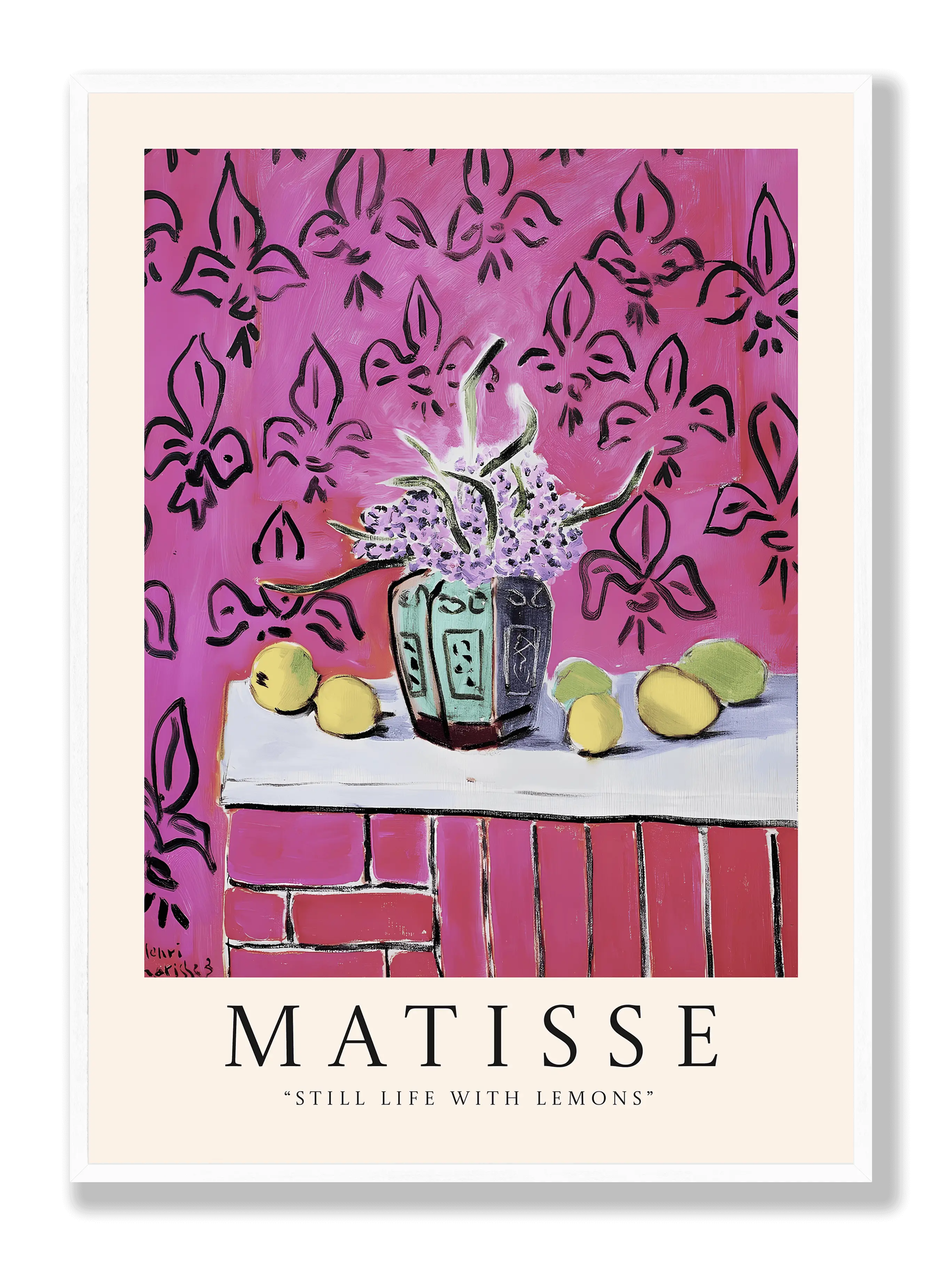 Henri Matisse - Stillleben mit Zitronen Poster