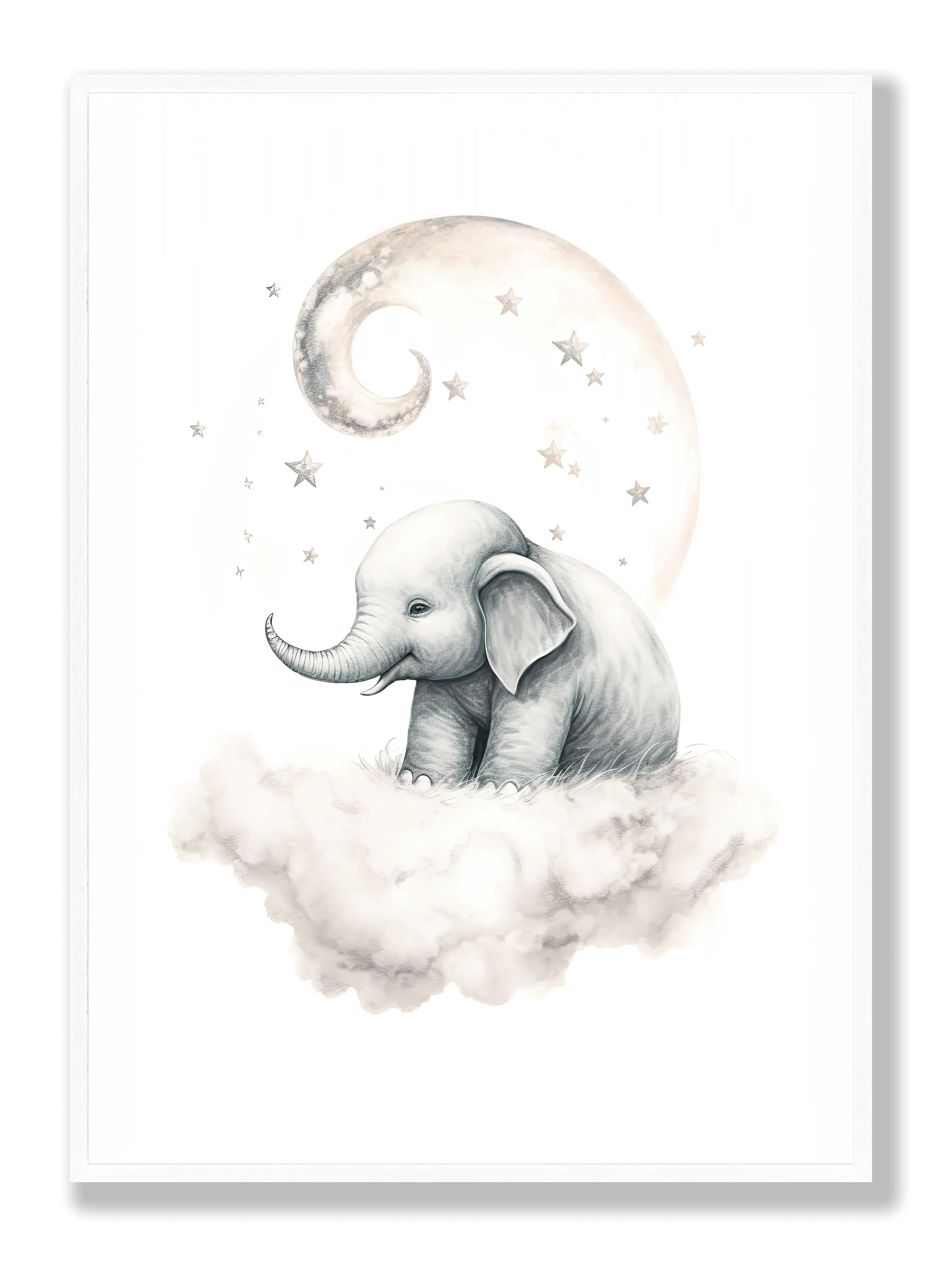 Dreaming Elephant Poster