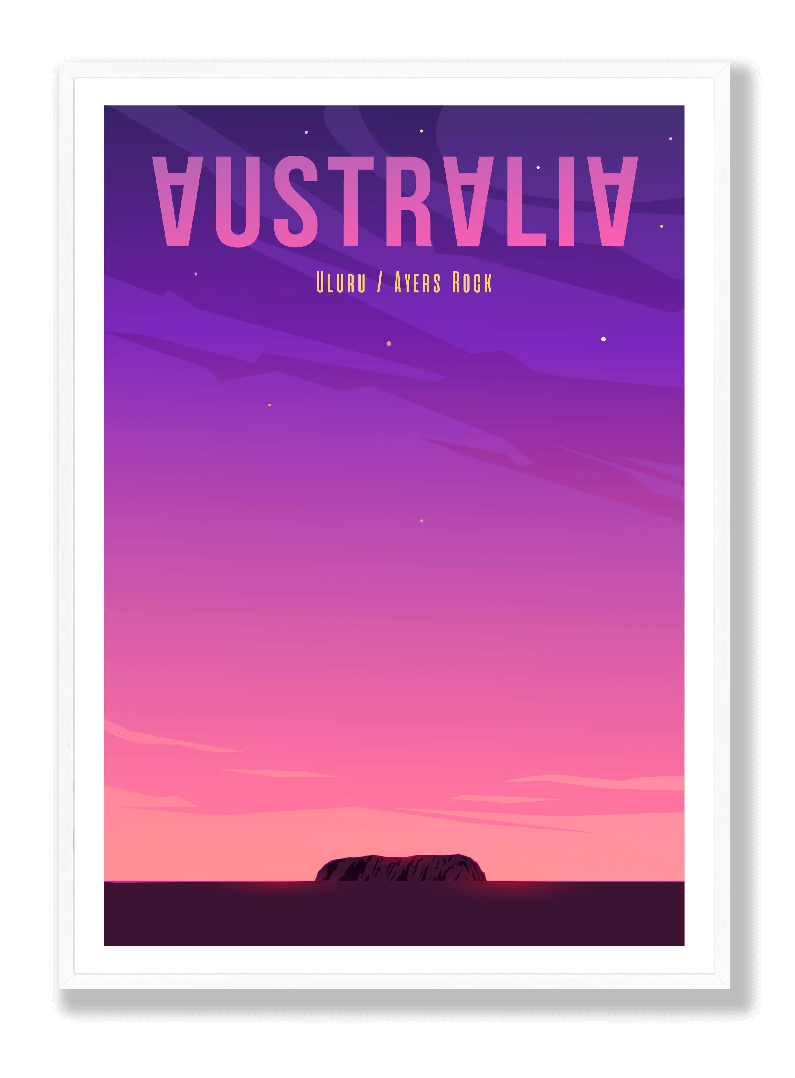 Uluru Plakat