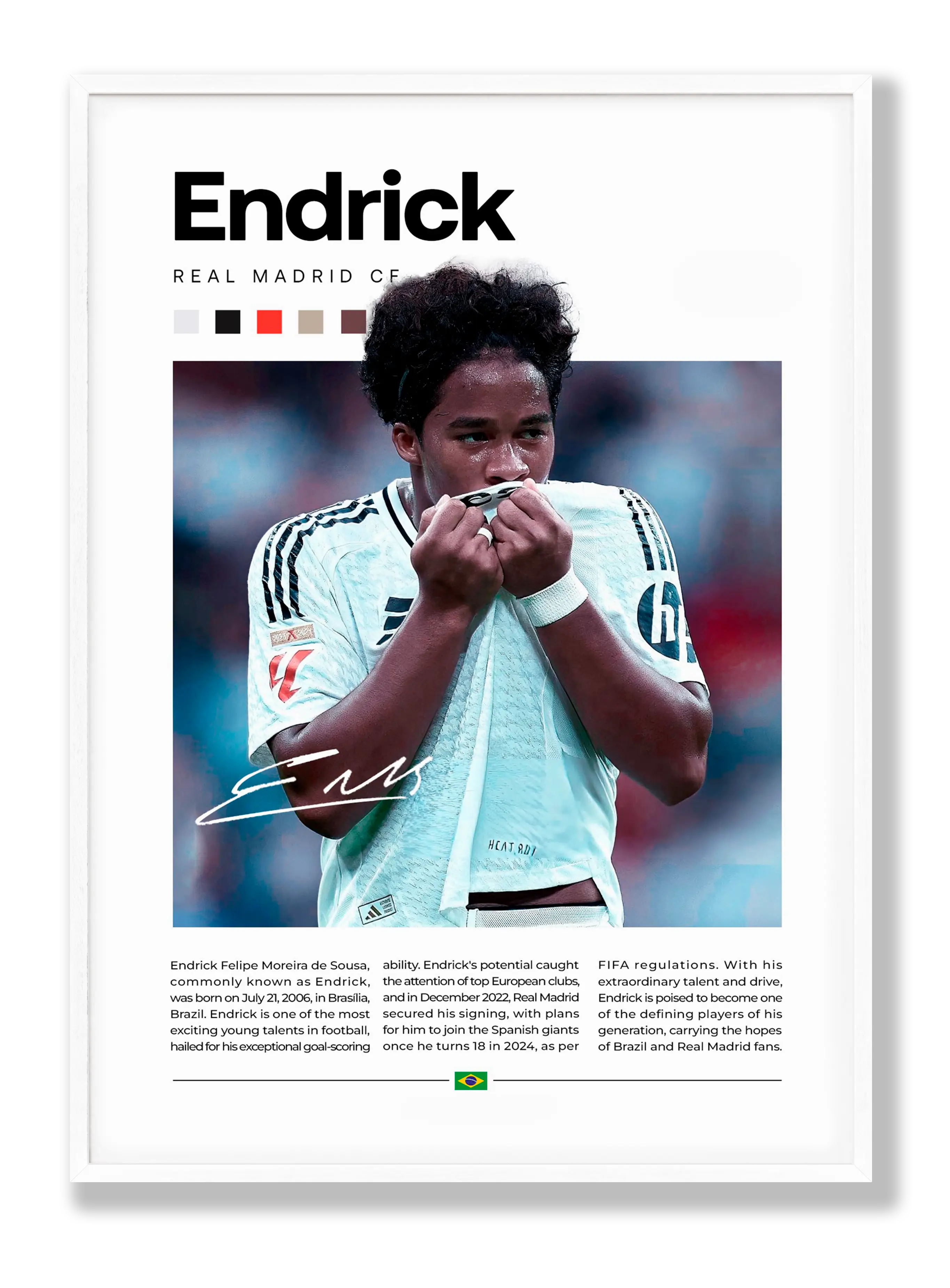 Endrick Felipe Poster
