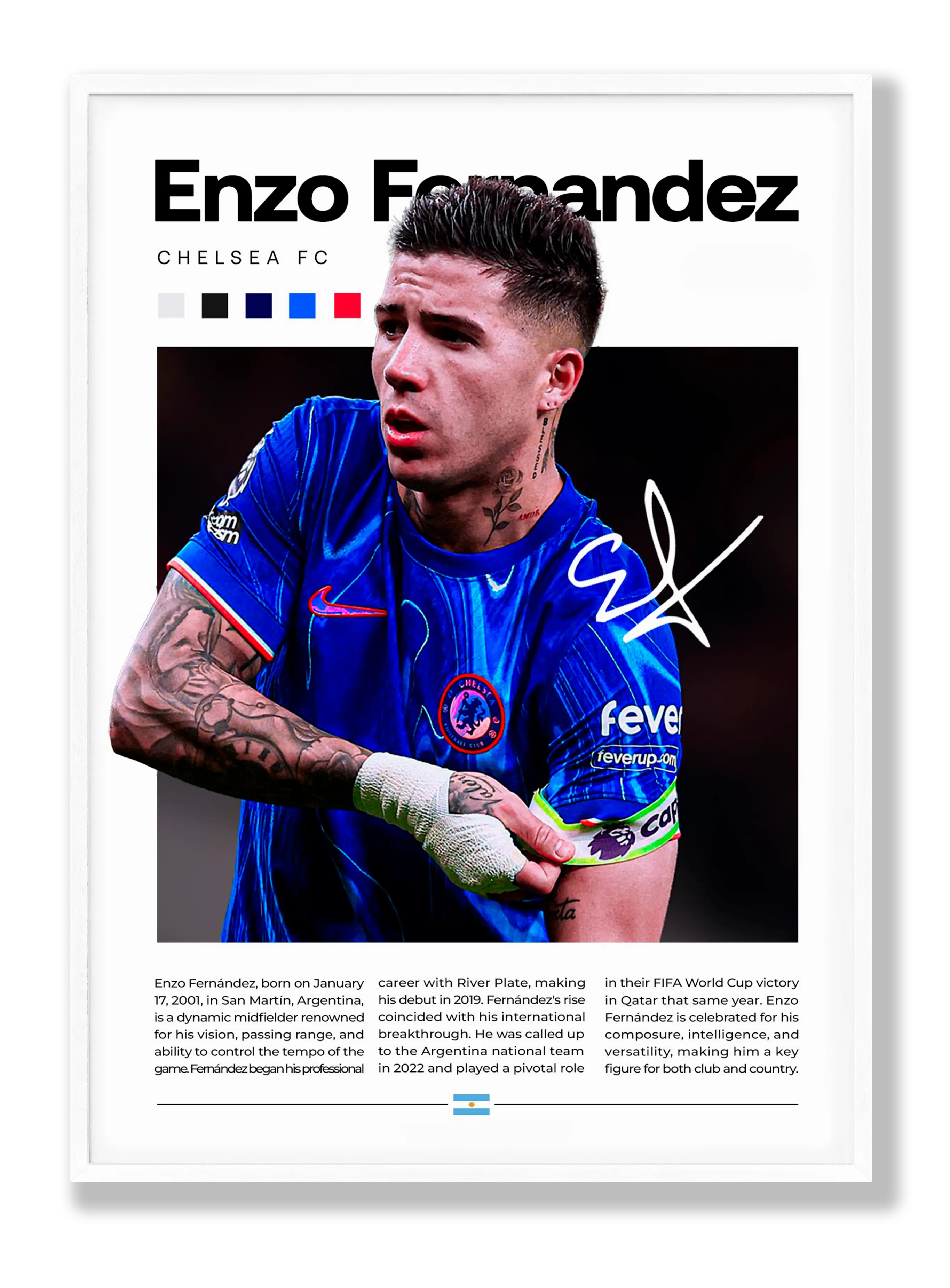 Enzo Fernandez Poster