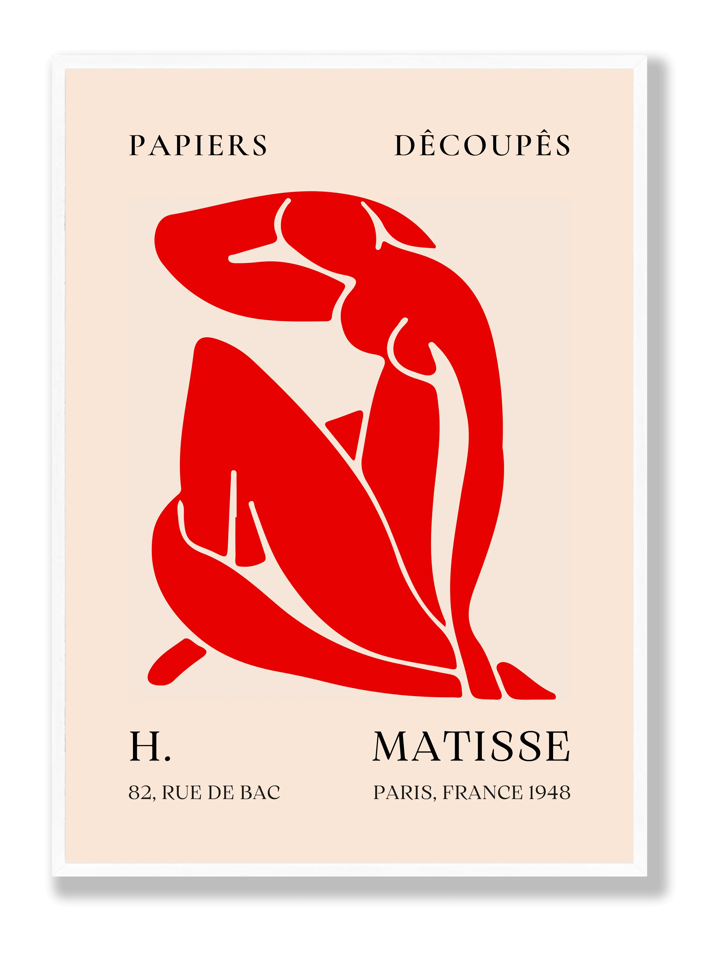 Henri Matisse - Rote Dame Poster