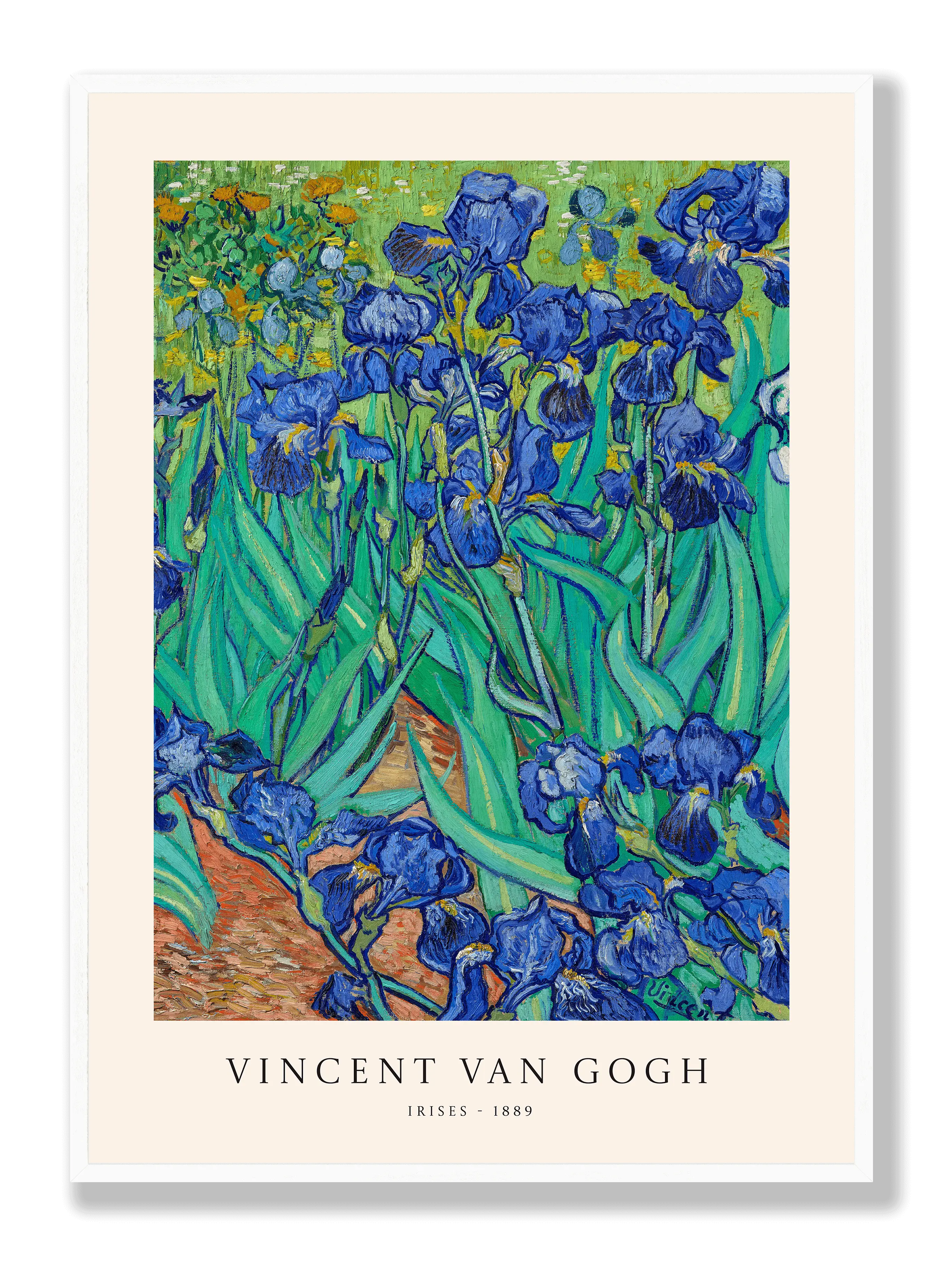 Van Gogh - Schwertlilien Poster