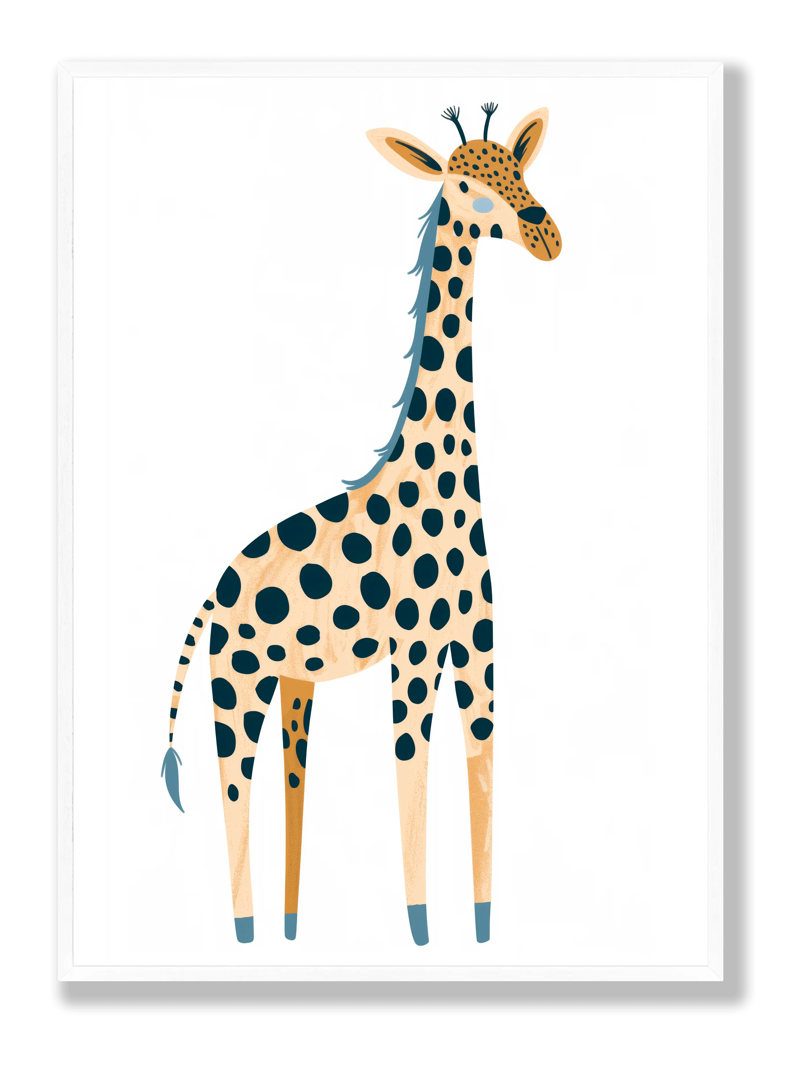 Tall Giraffe Poster