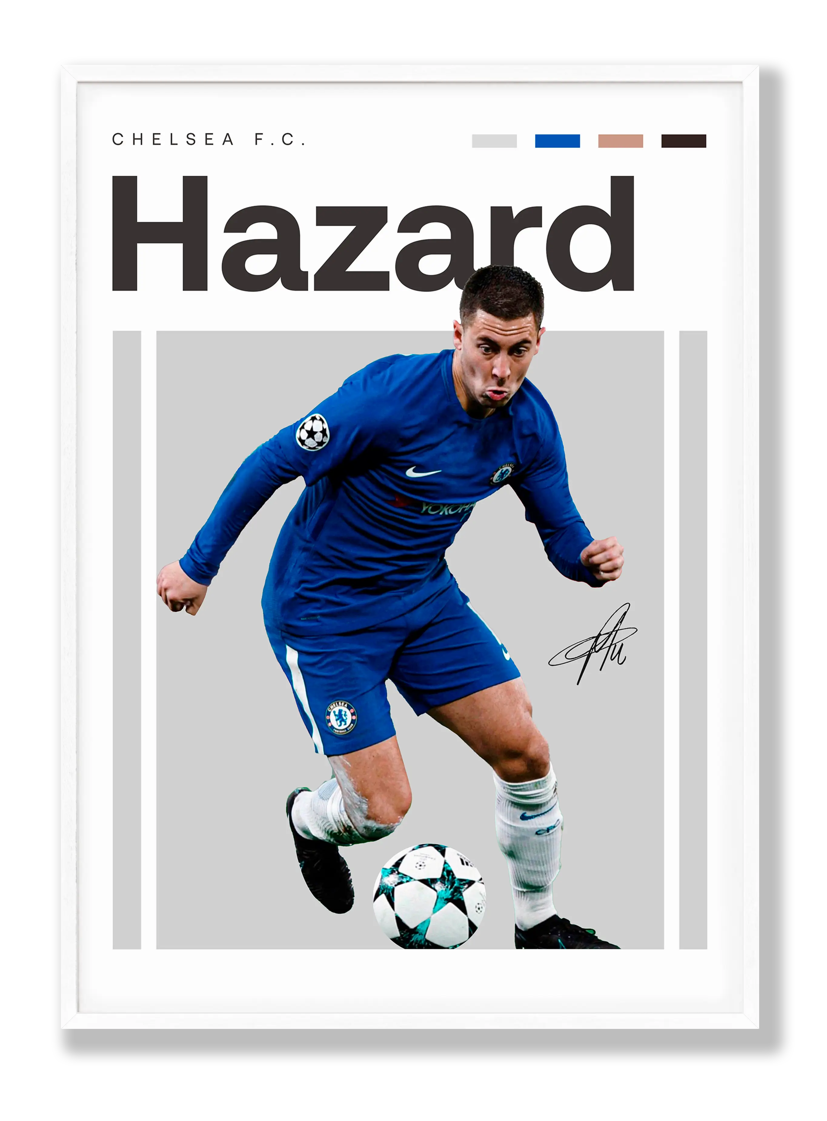 Eden Hazard Poster