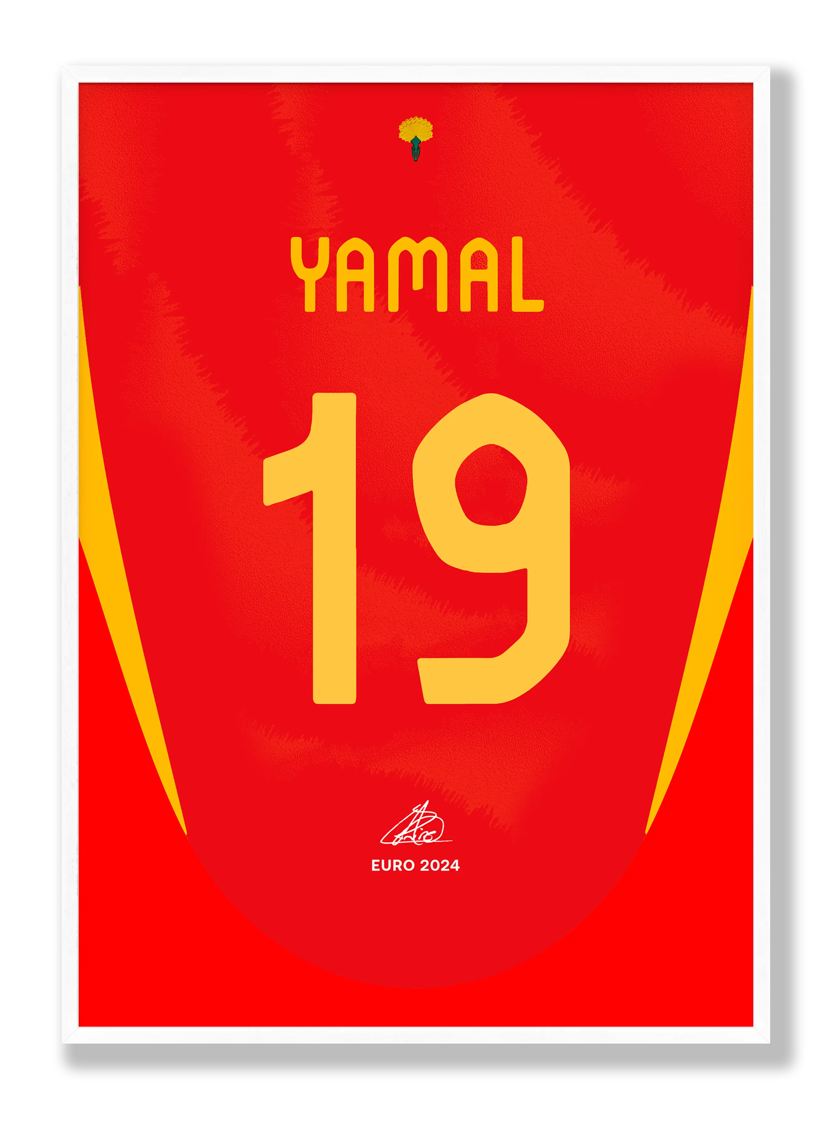 Laminiertes Yamal-Shirt-Poster