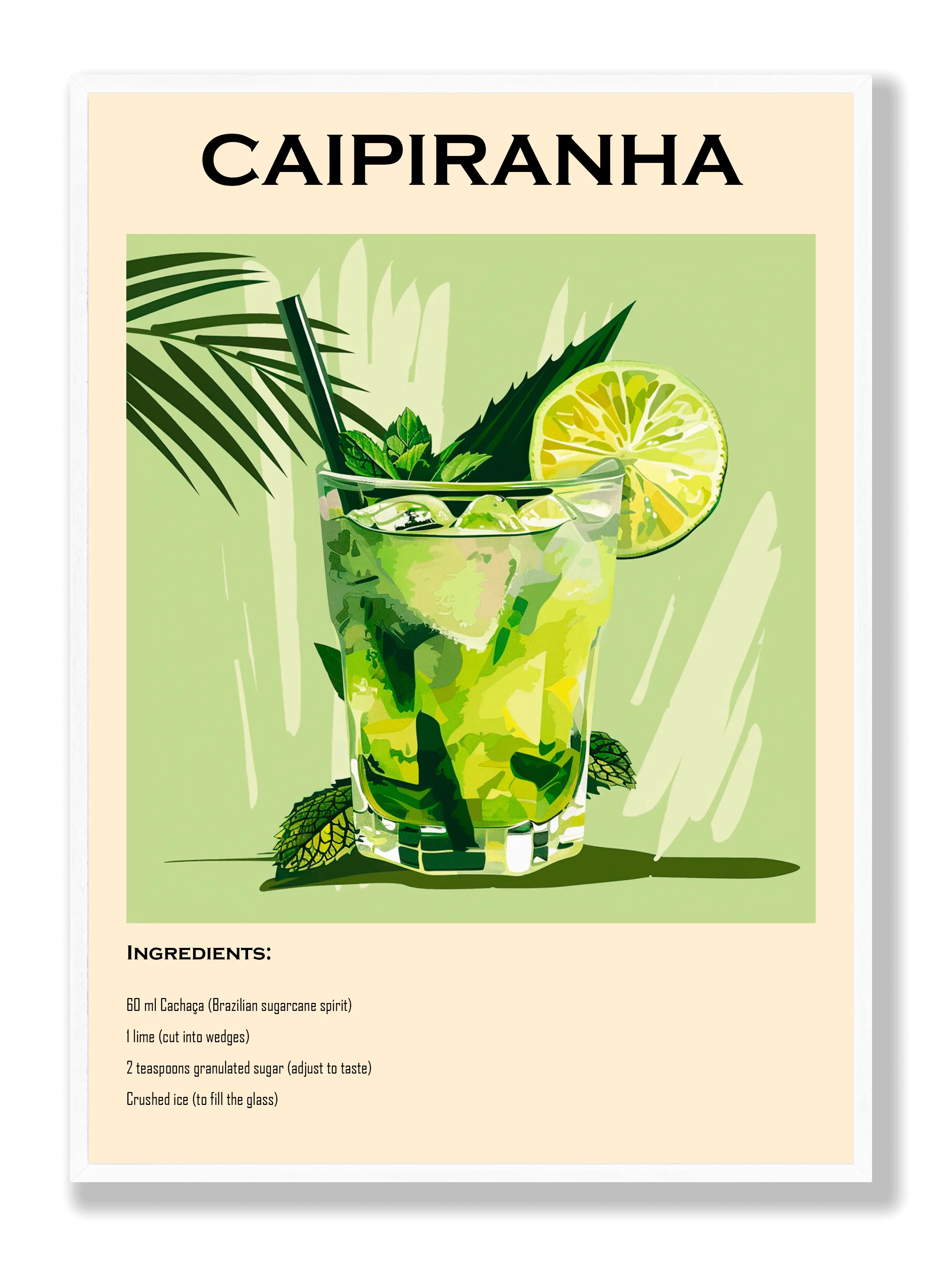 Caipiranha Plakat