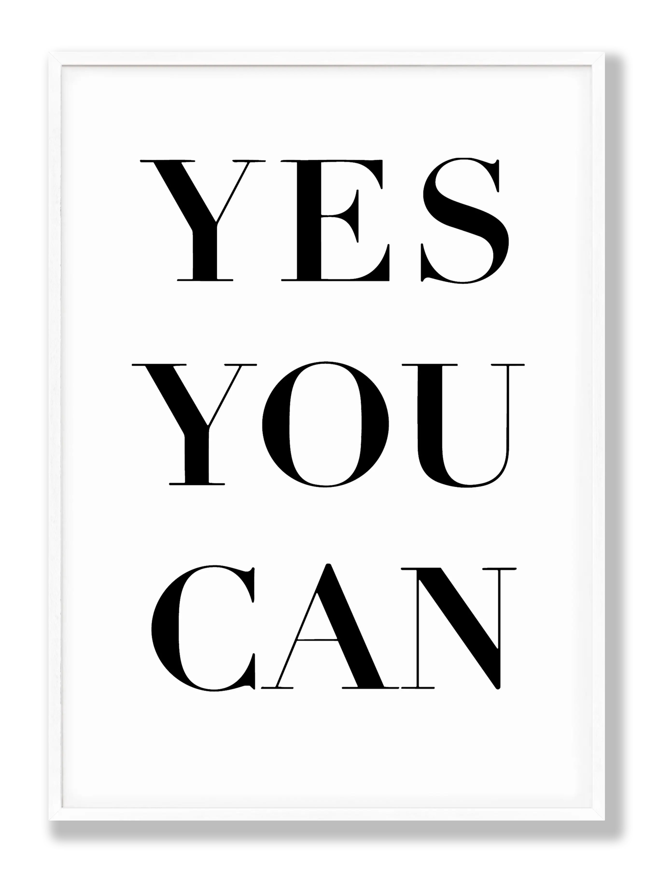 Yes you can Plakat