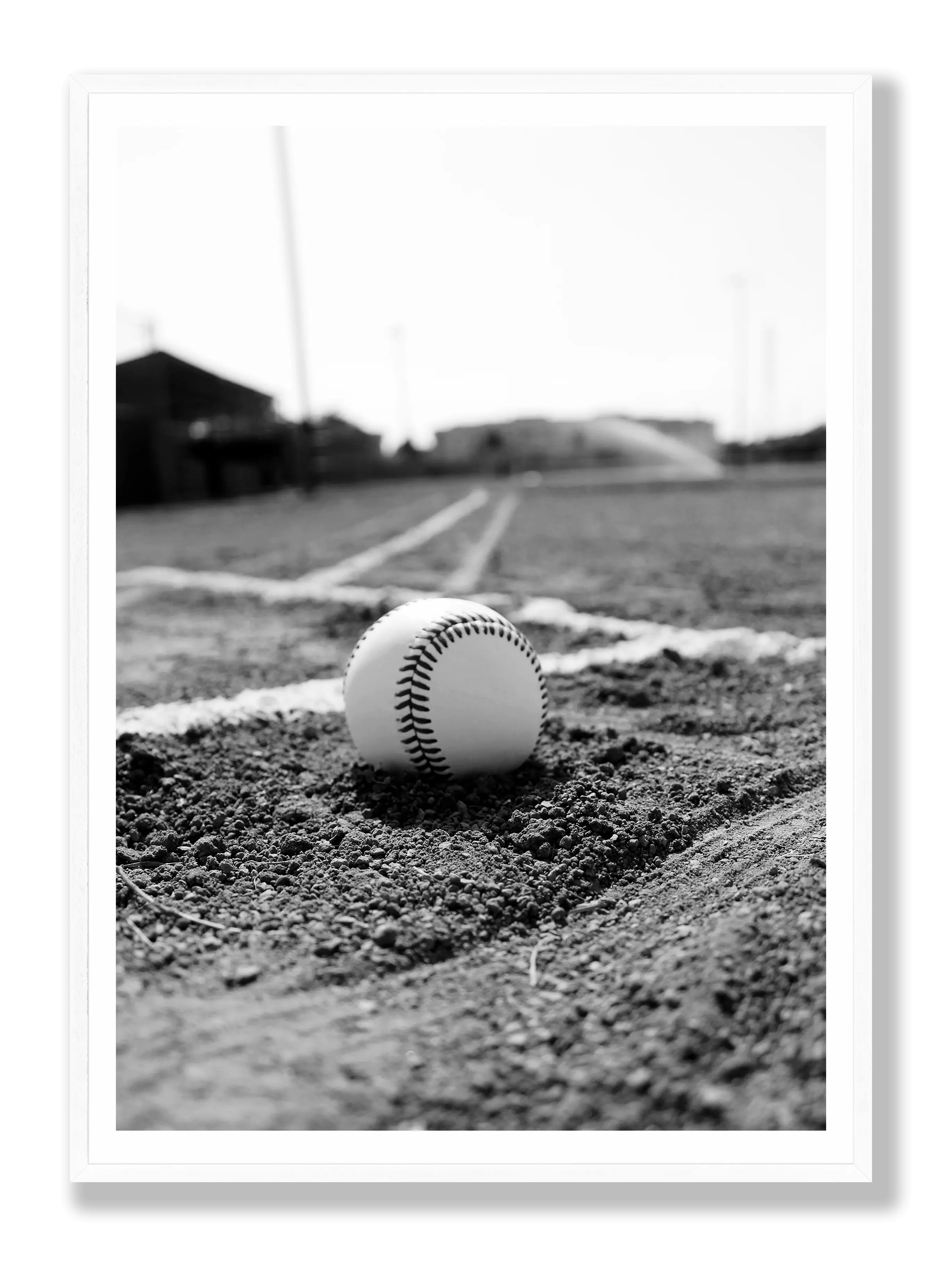 Baseball Court Plakat