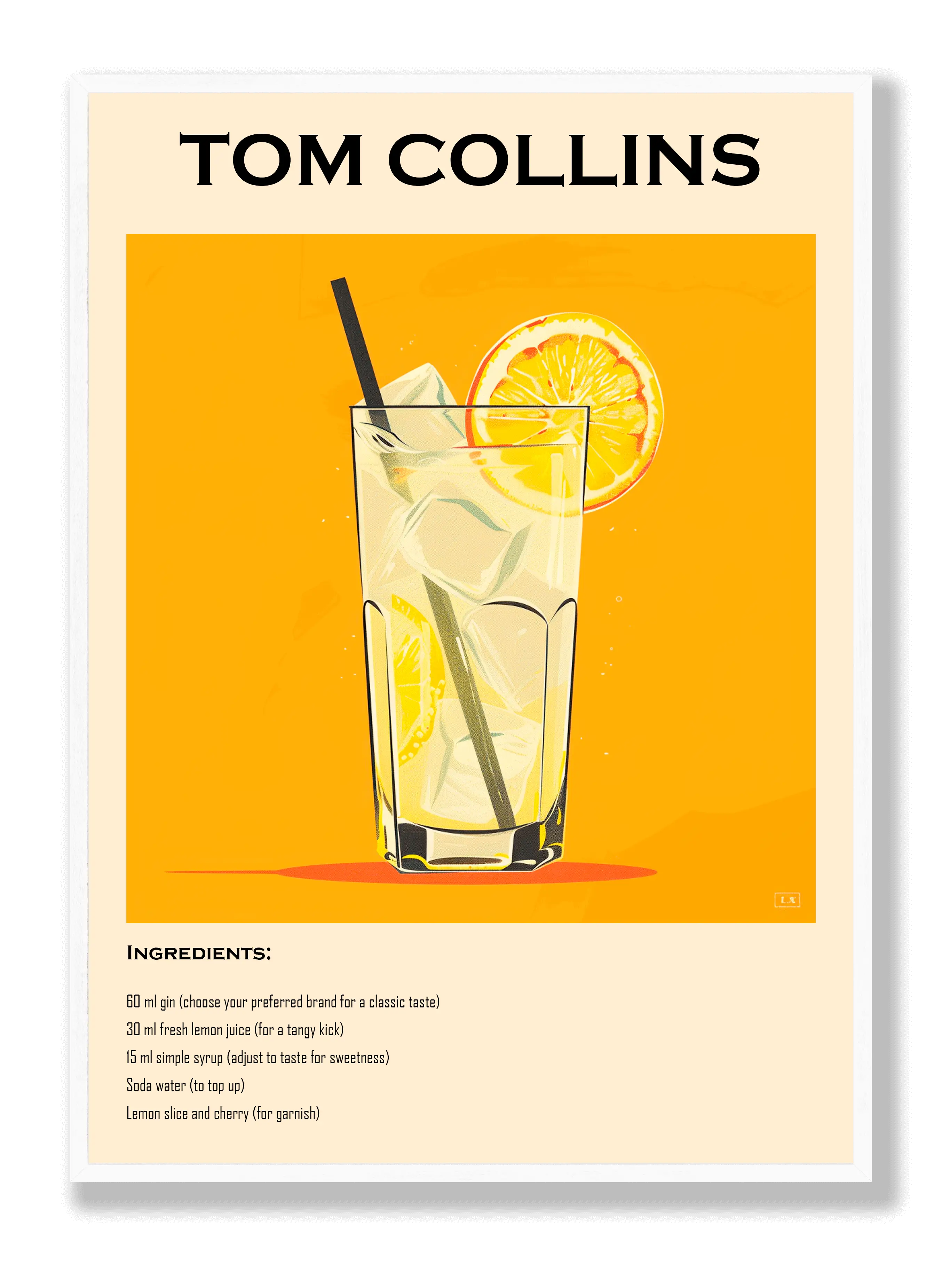 Tom Collins Plakat