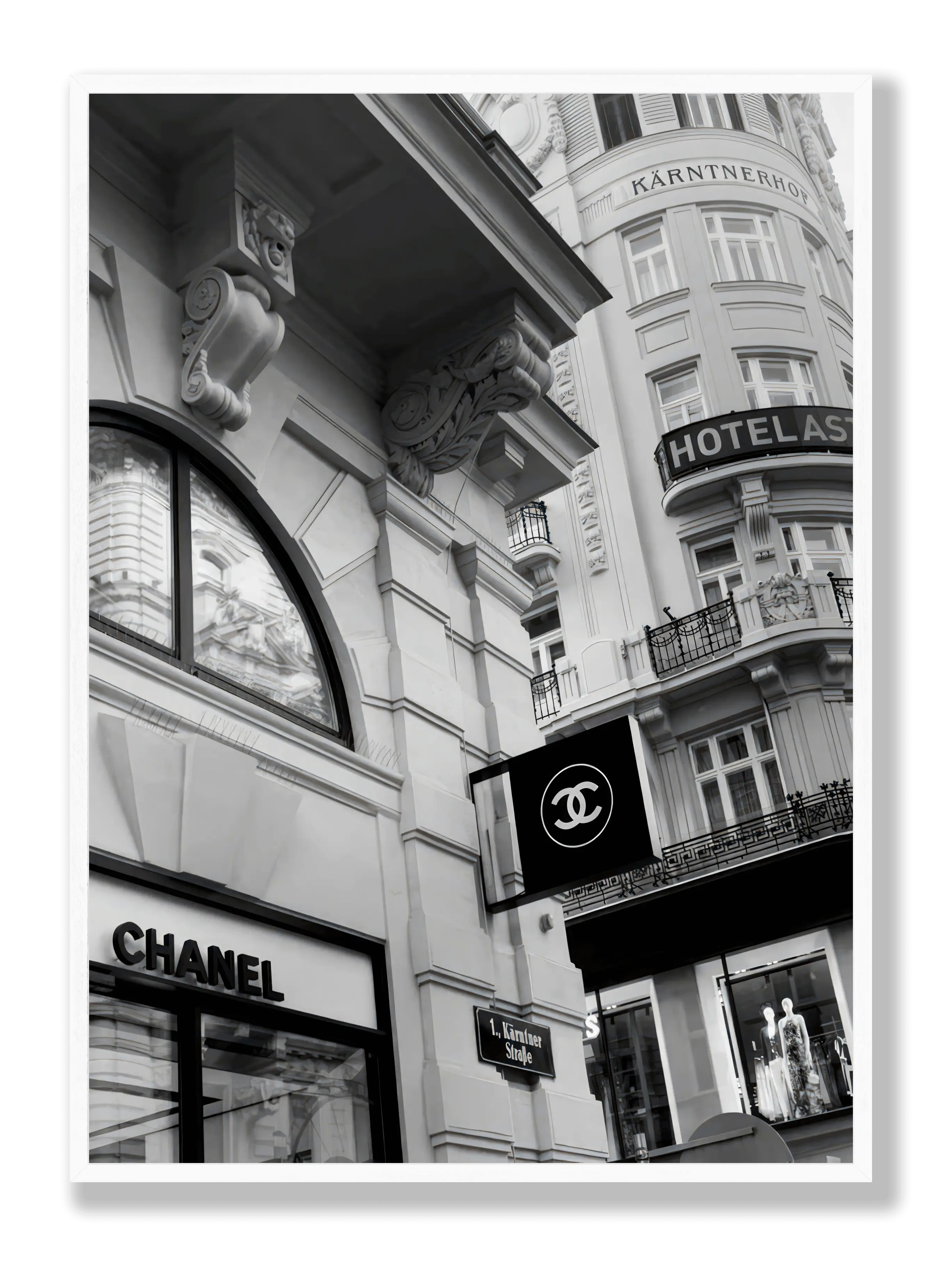 Chanel-Frontplakat