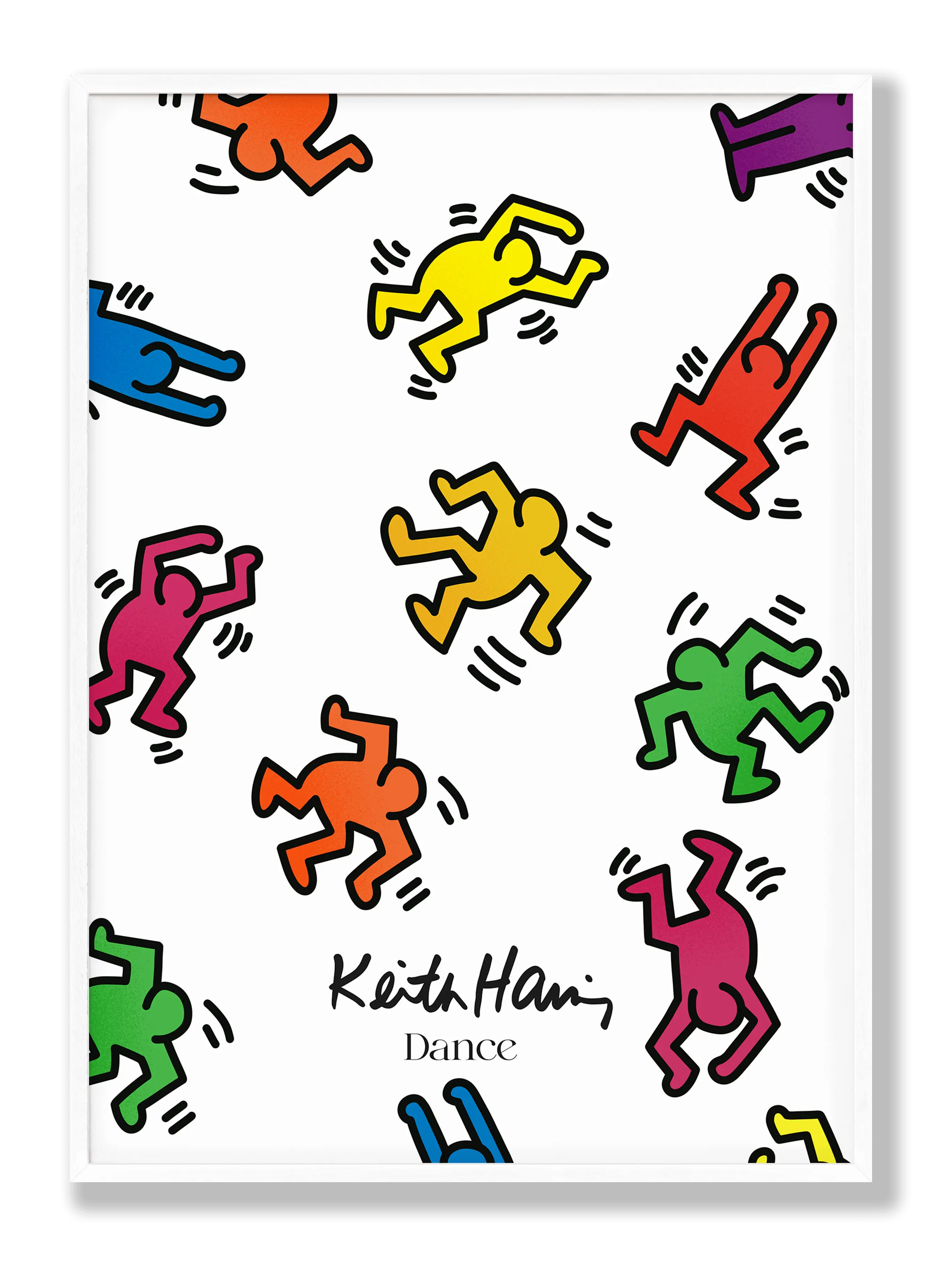 Keith Haring ''Dance'' Plakat
