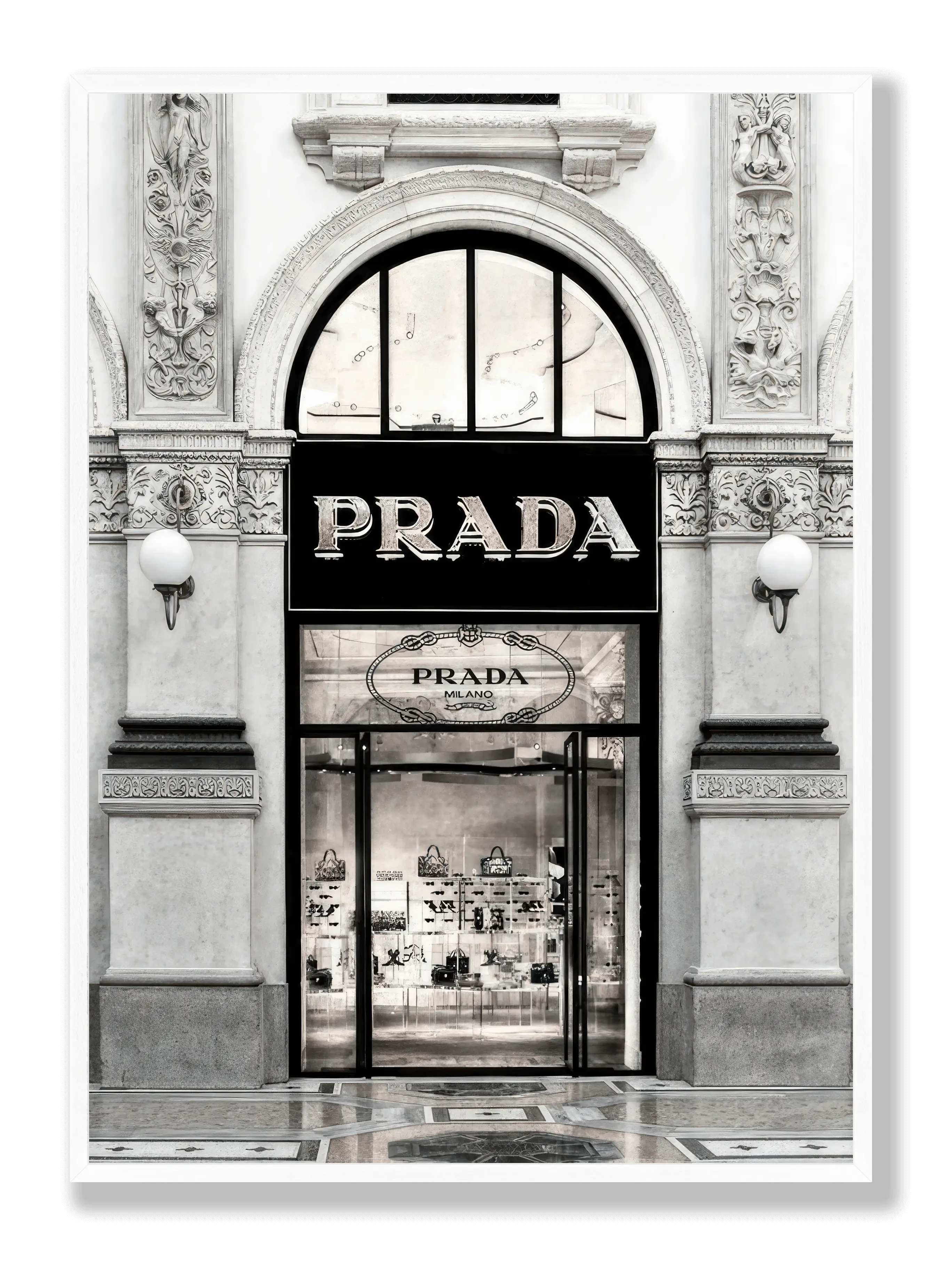 Prada-Frontplakat