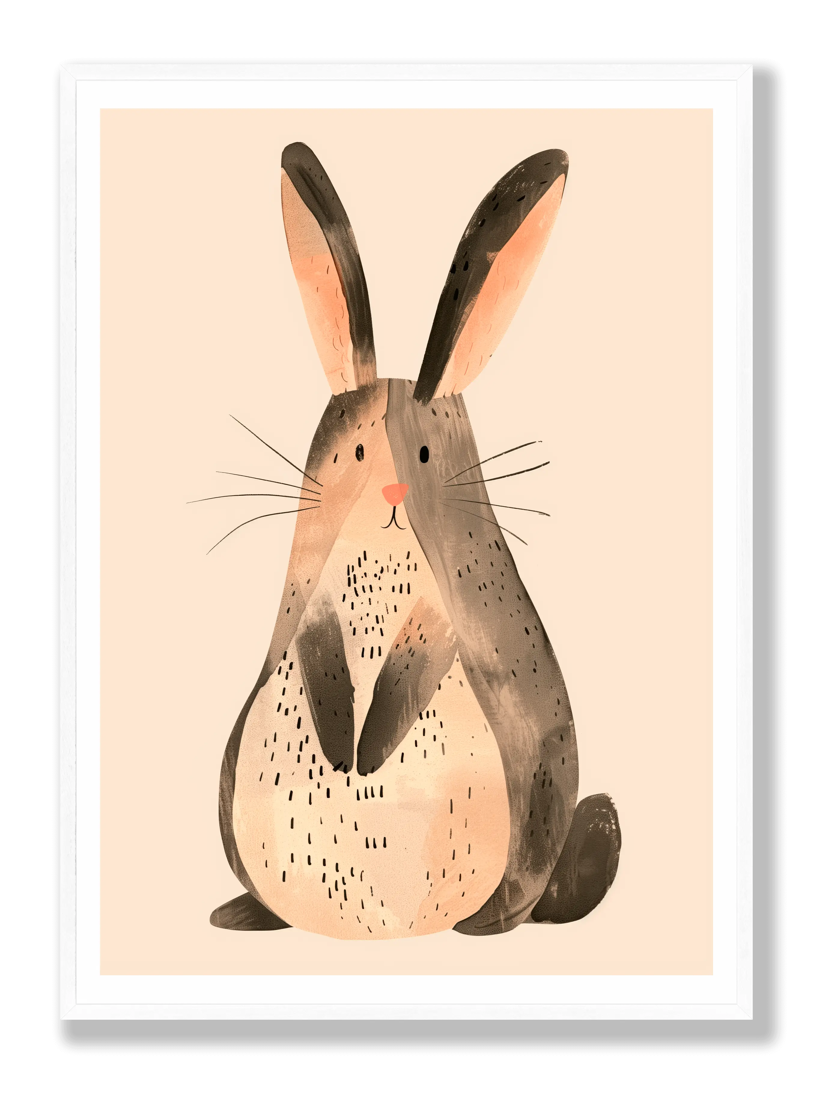 Chubby Bunny Poster