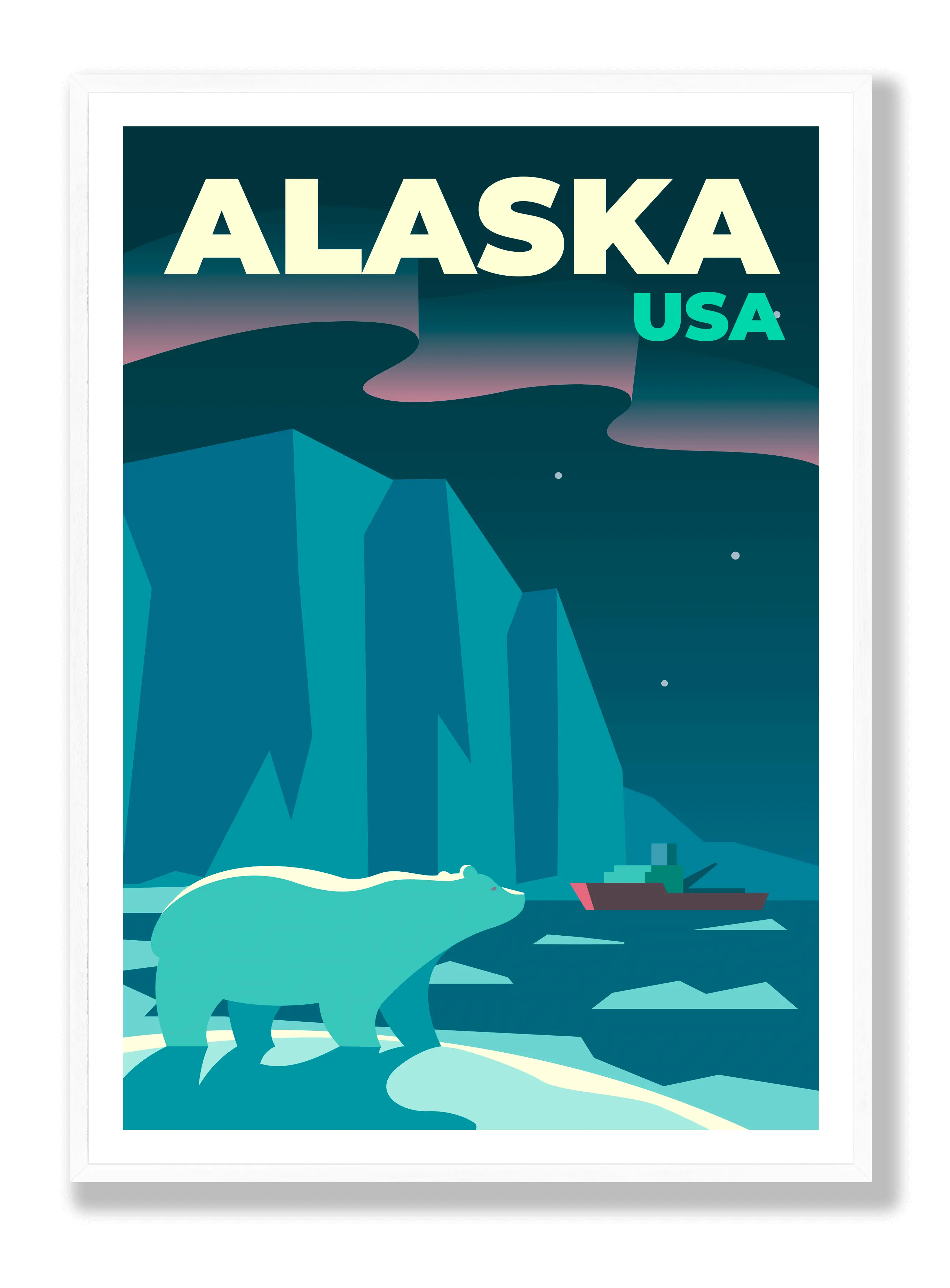 Alaska Plakat