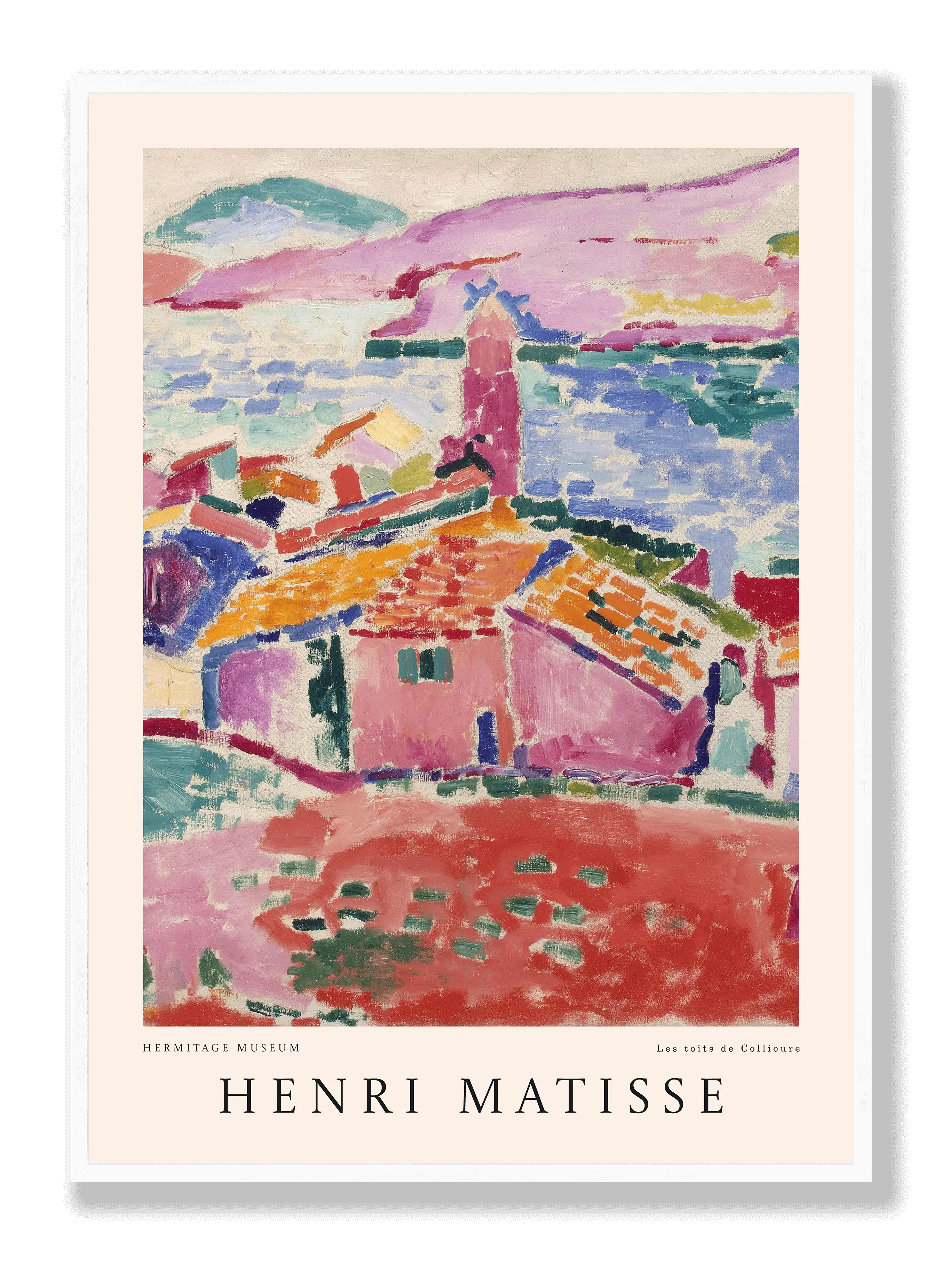 Henri Matisse - Les Toits De Collioure Plakat