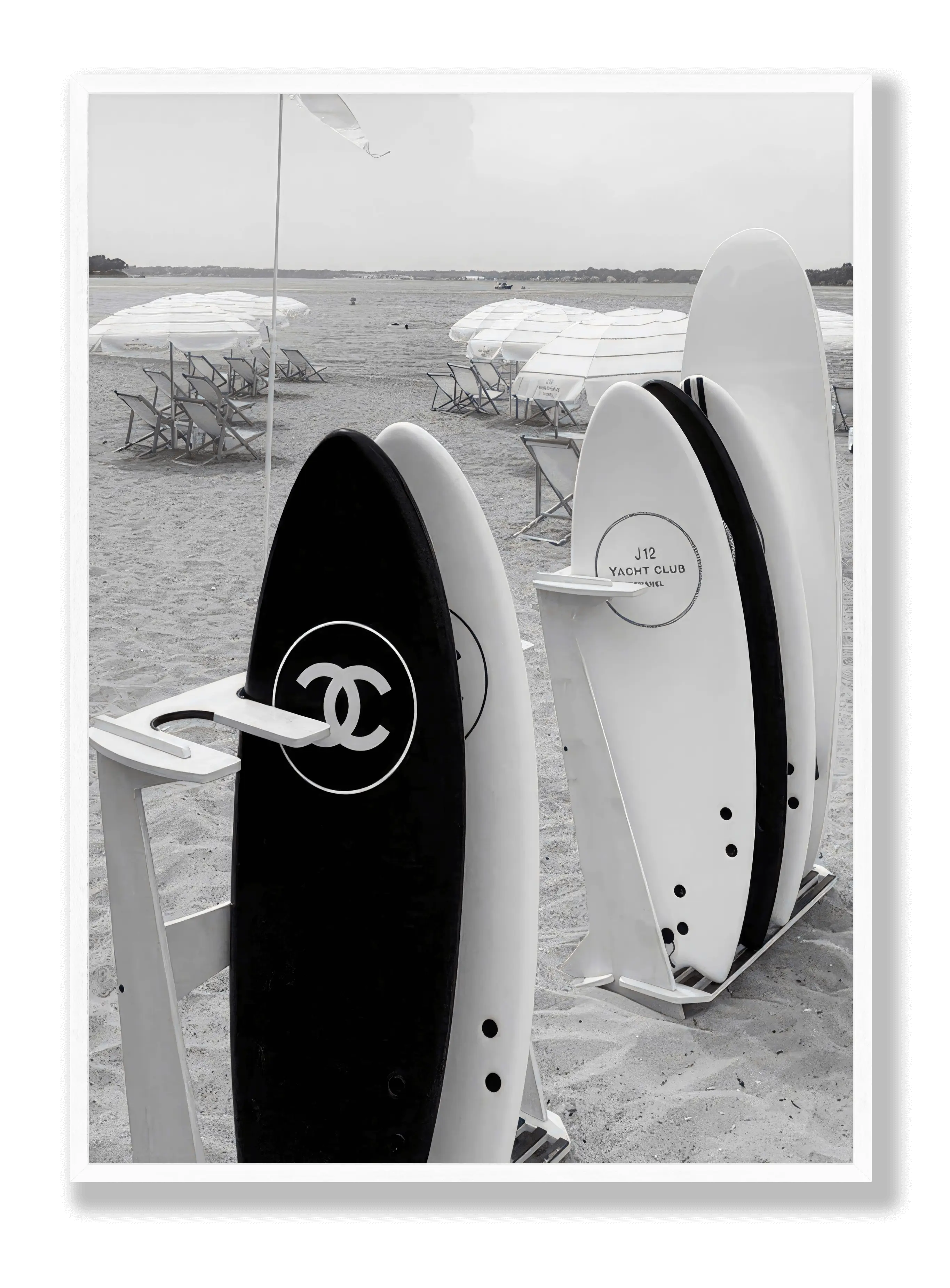 Chanel Surfbretter Poster
