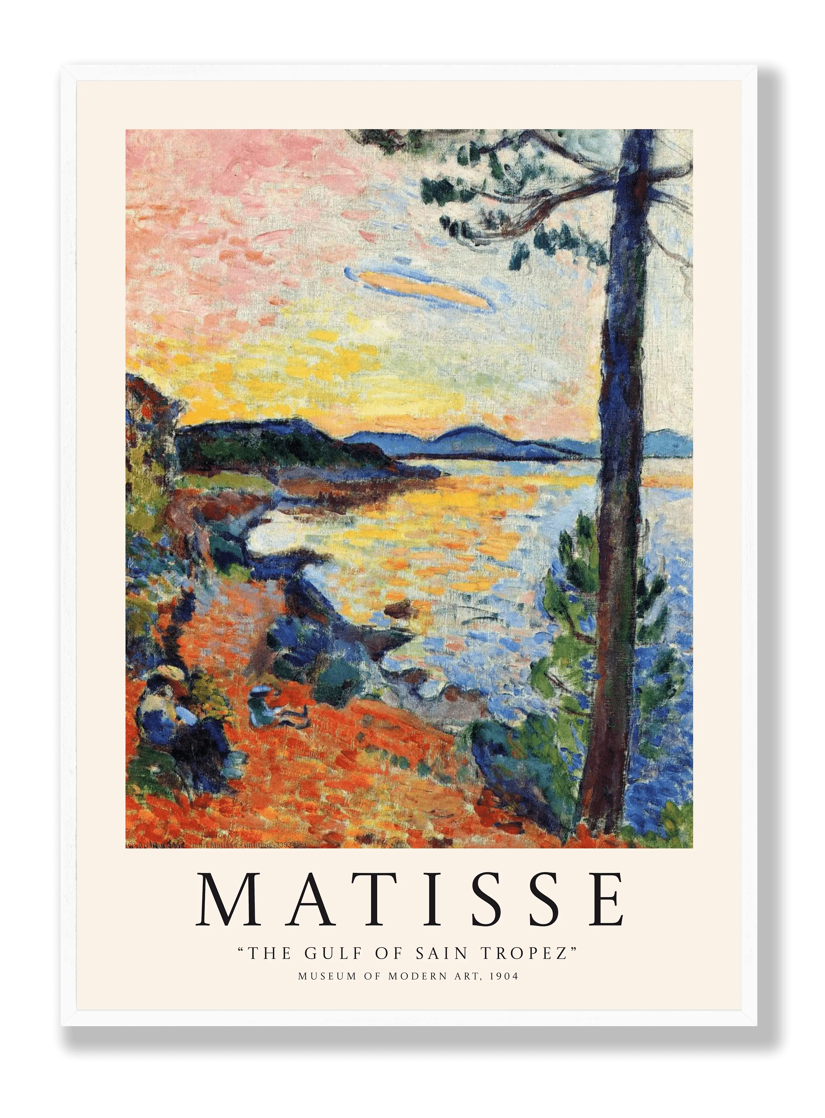 Henri Matisse - Der Golf, St. Tropez Poster