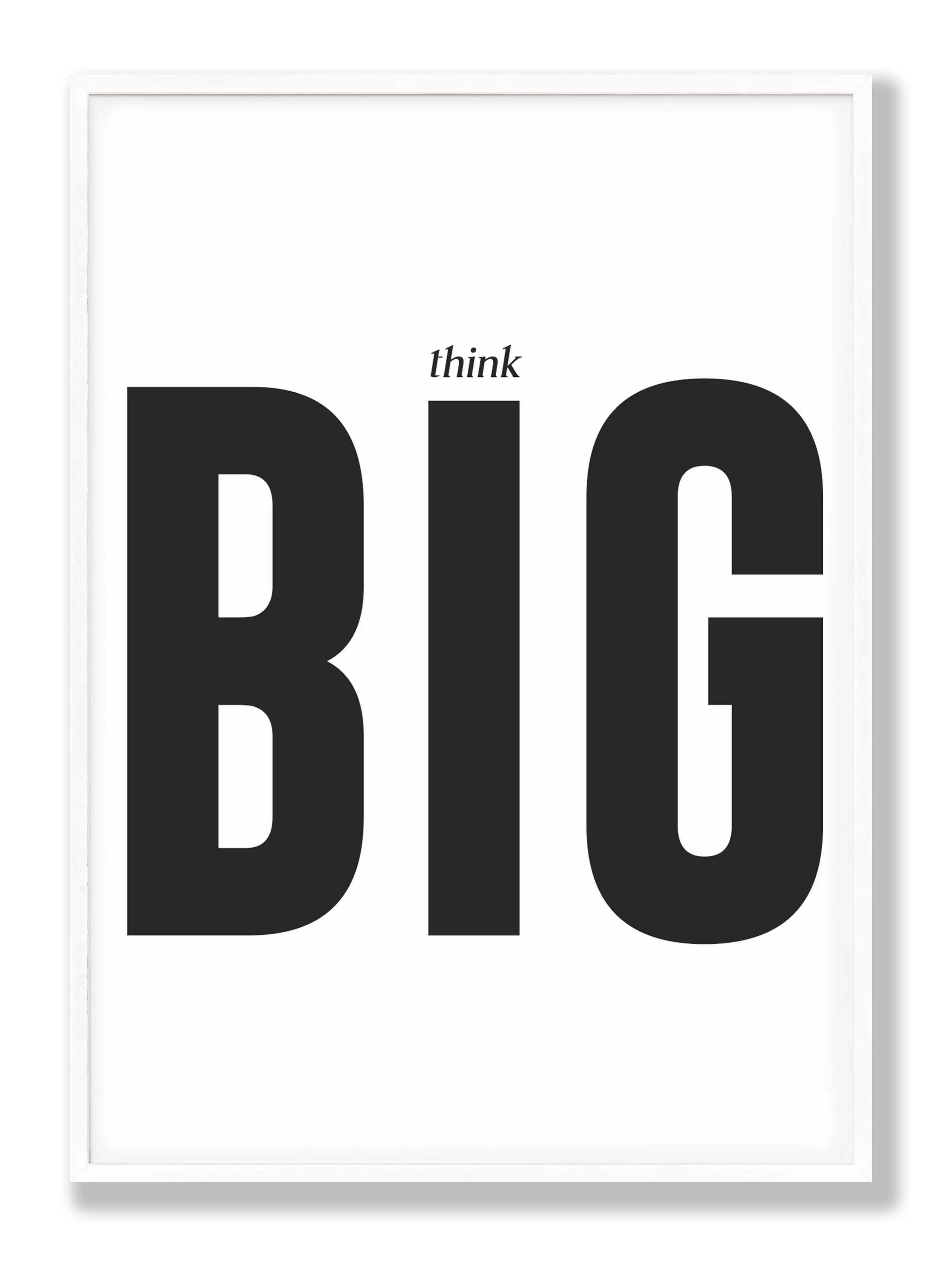 Think Big! Plakat
