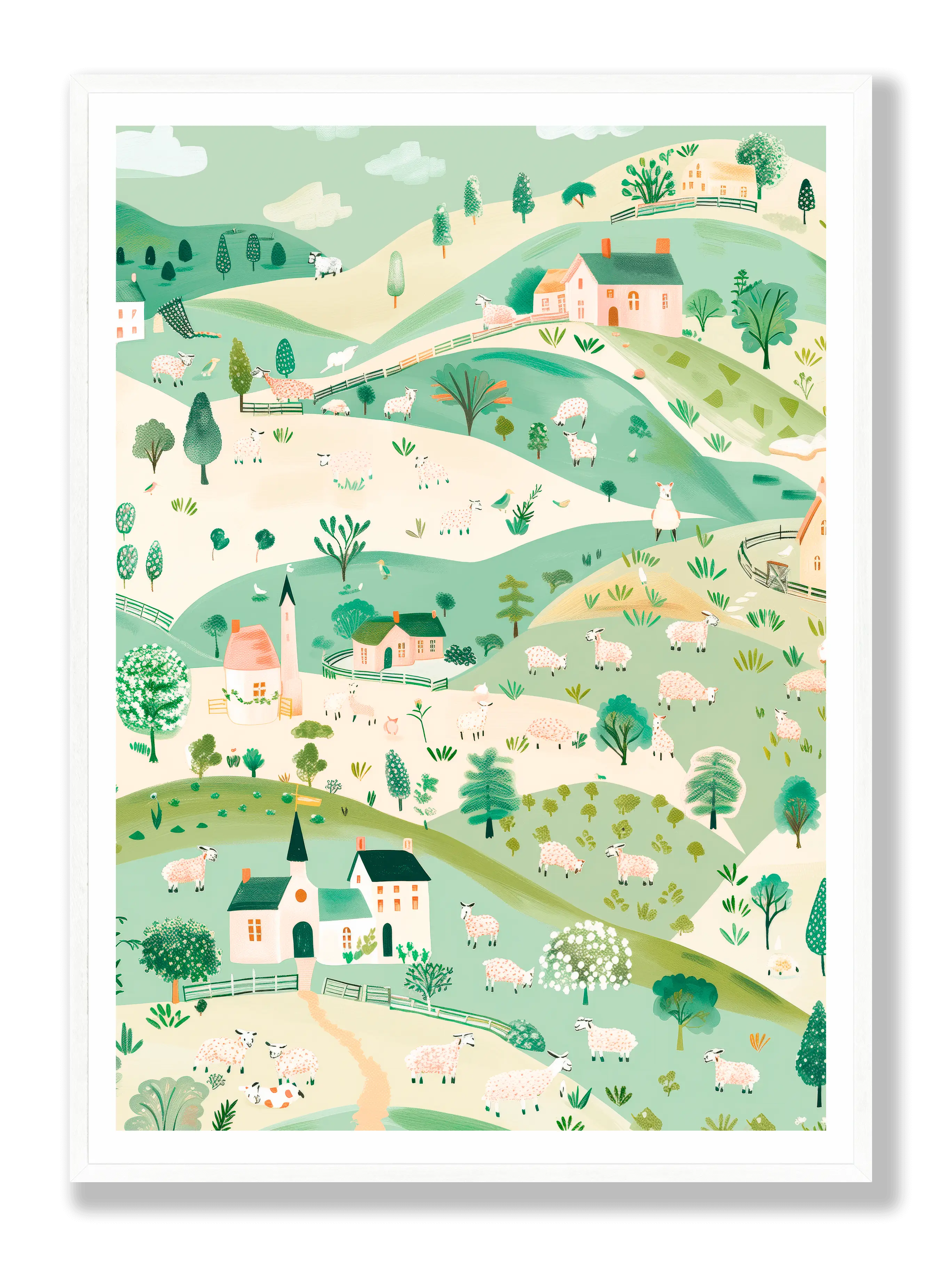Counting Sheep Plakat