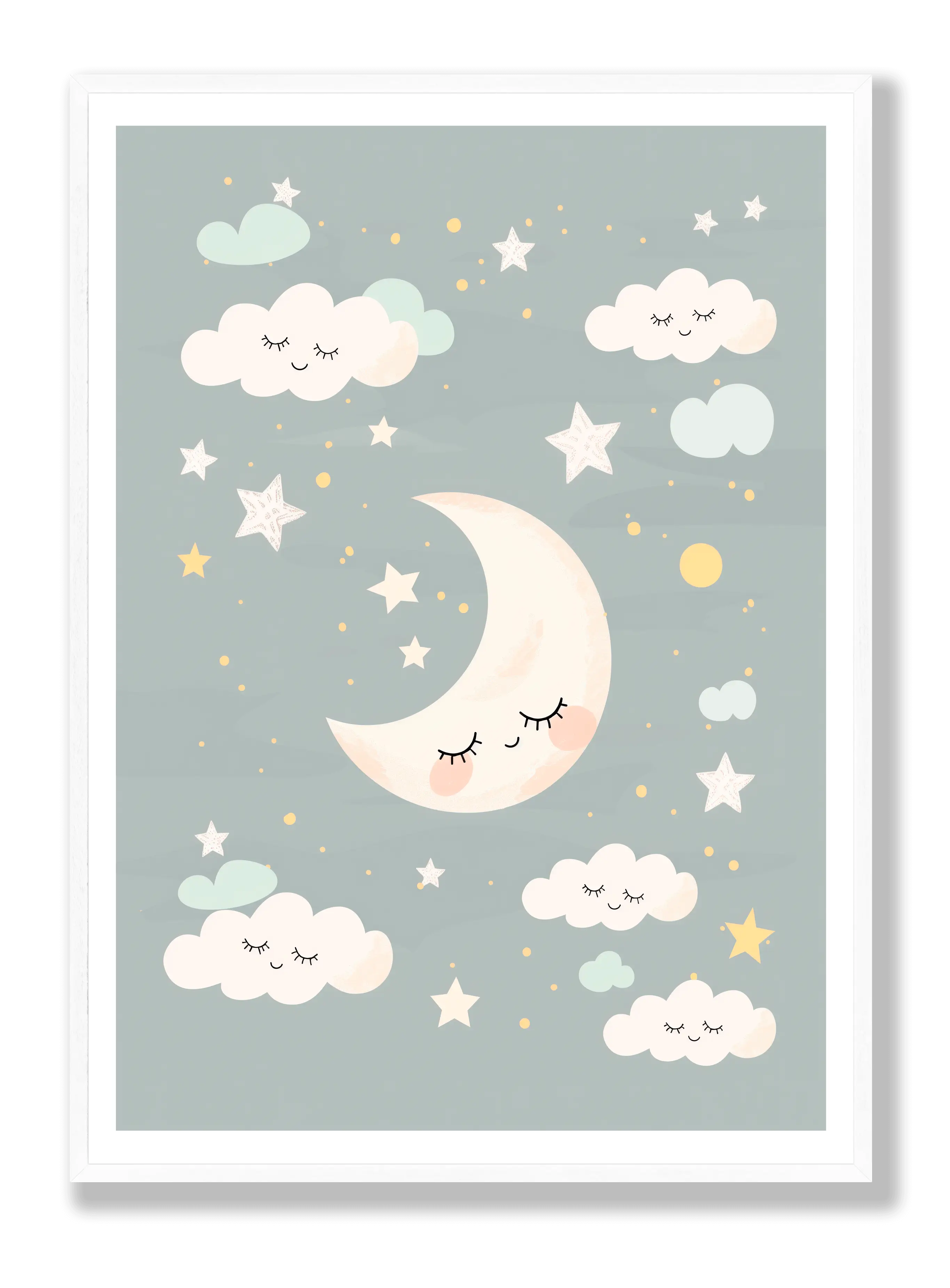 Sleepy Moon Plakat