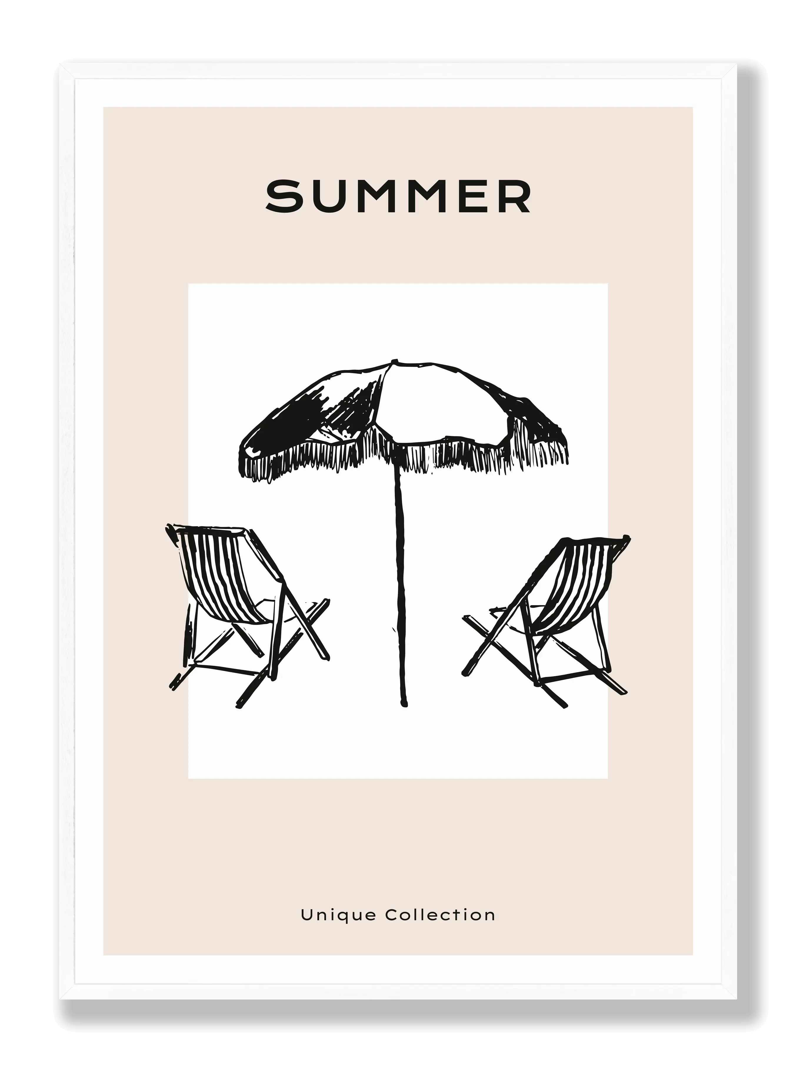 Sommerstühle Poster