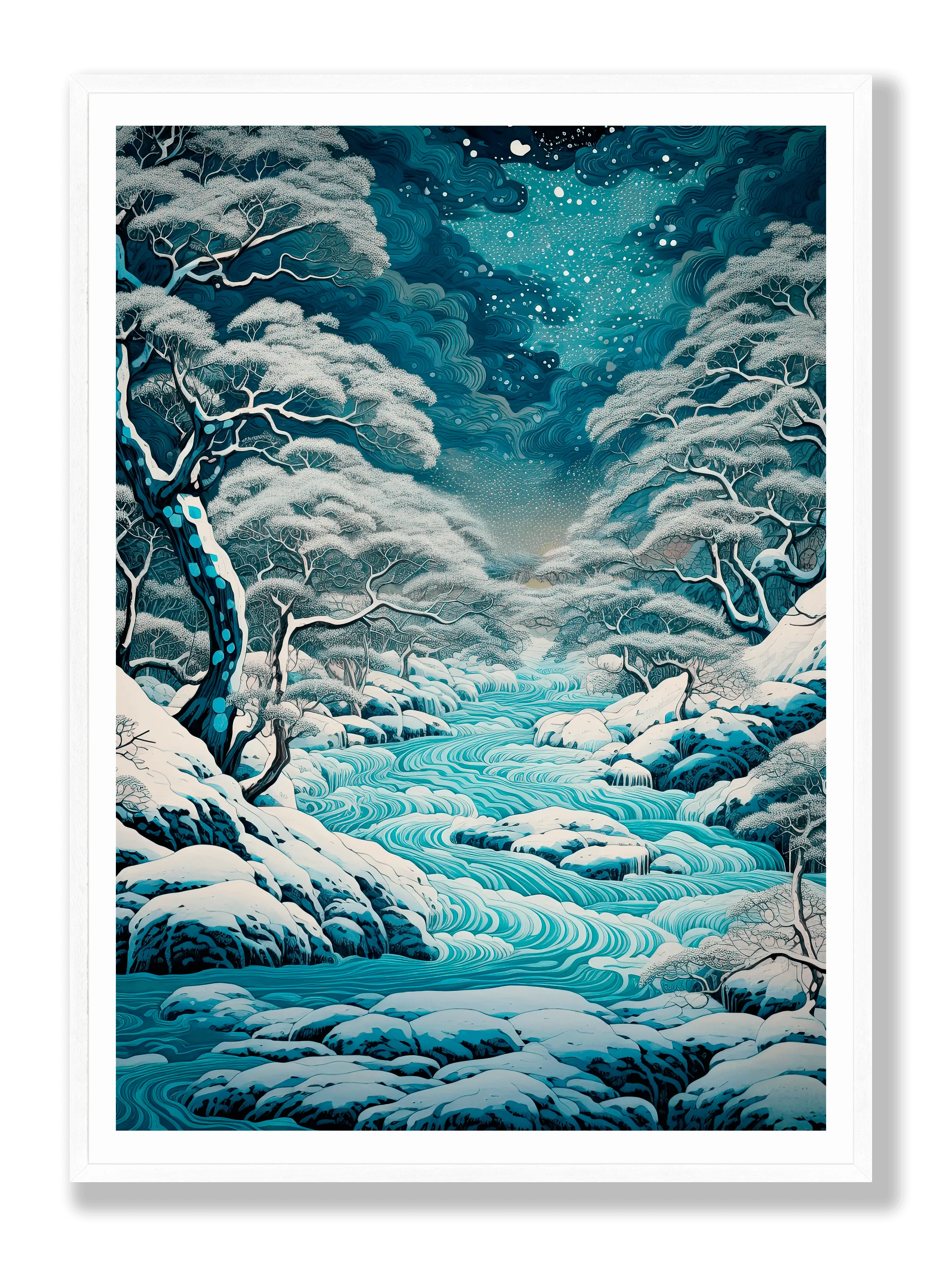 Winter In Japan Plakat