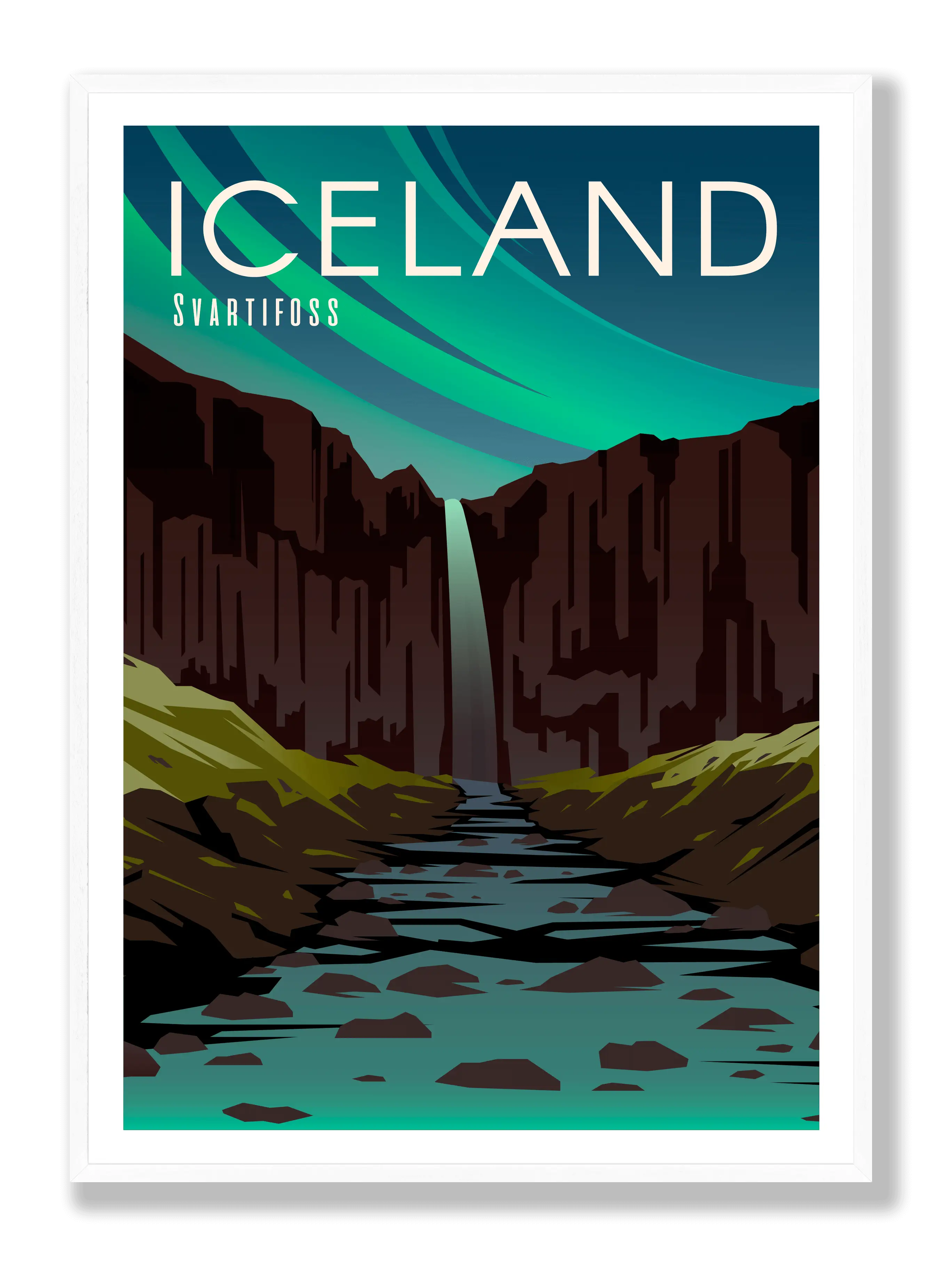 Poster Svartifoss