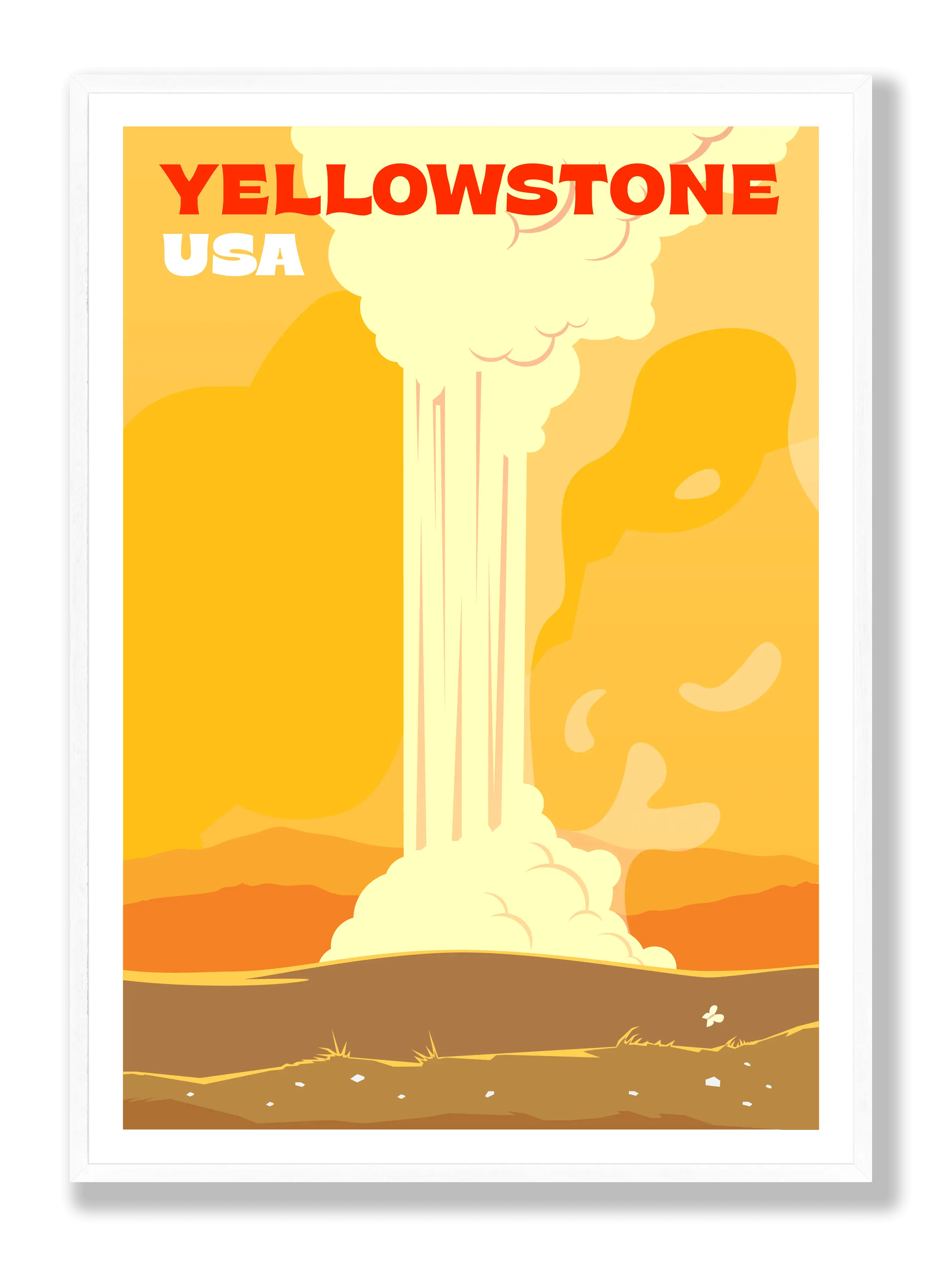 Yellowstone Plakat
