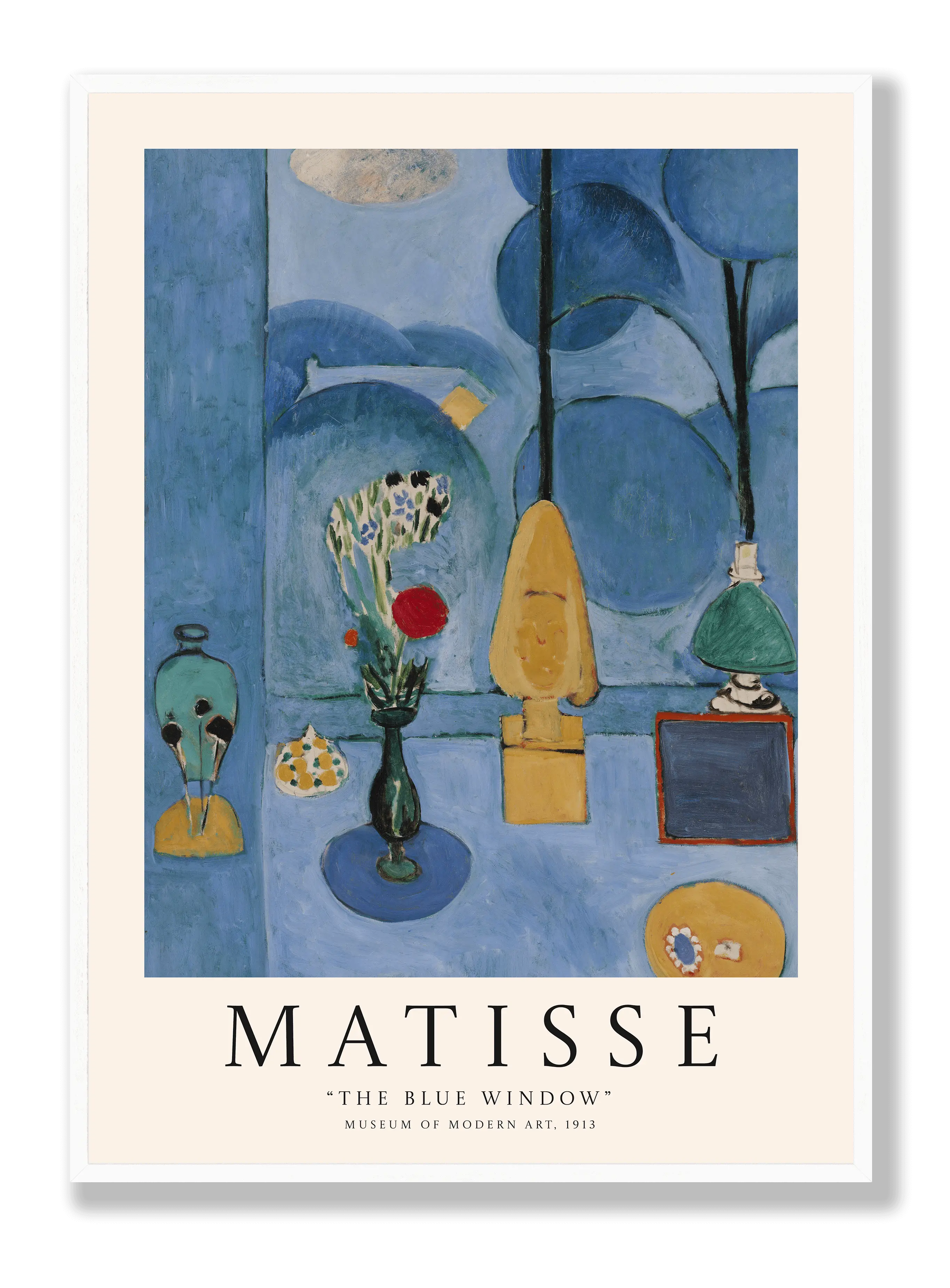 Henri Matisse - Das blaue Fenster Poster