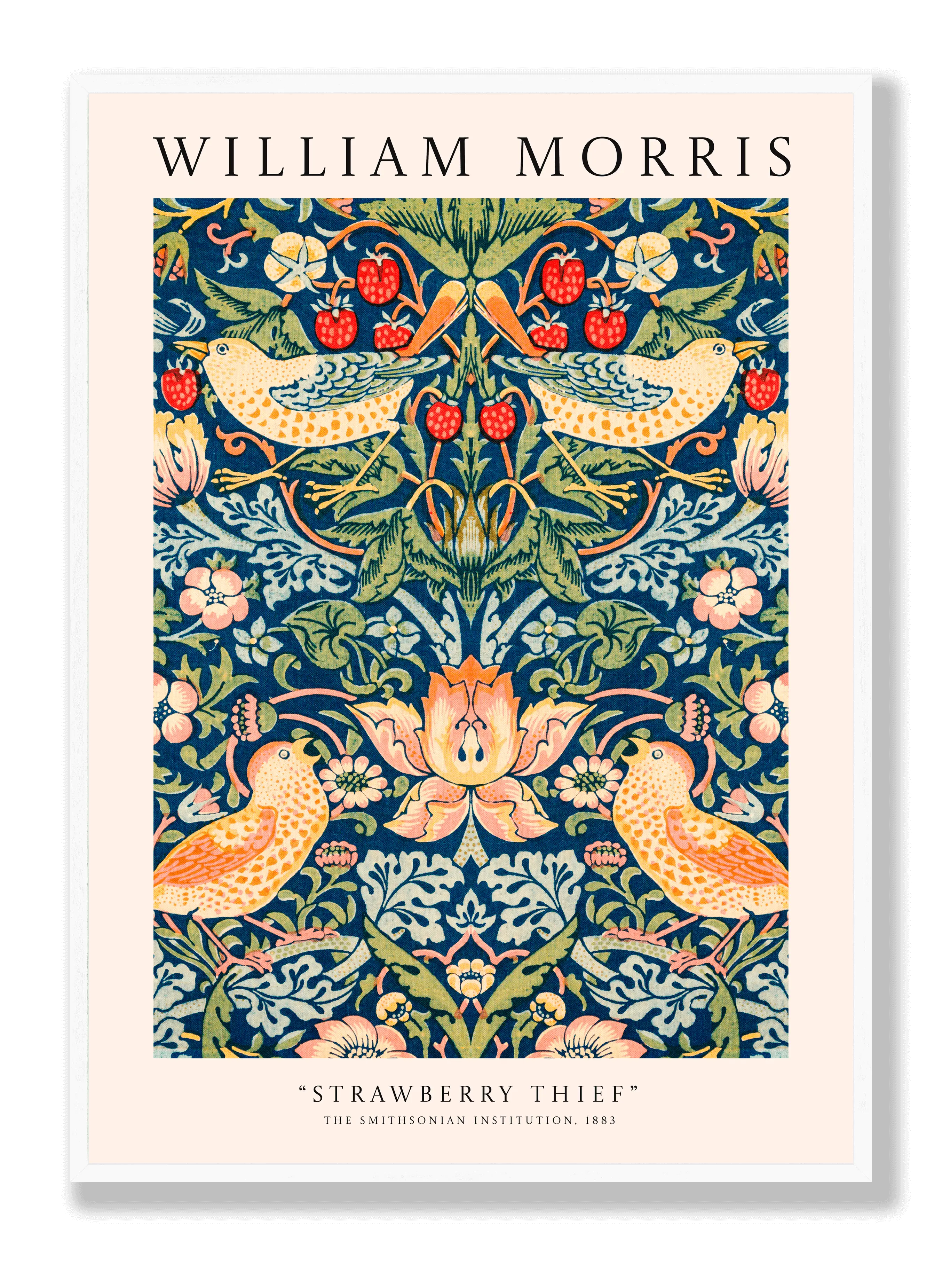 William Morris - Strawberry Thief Plakat